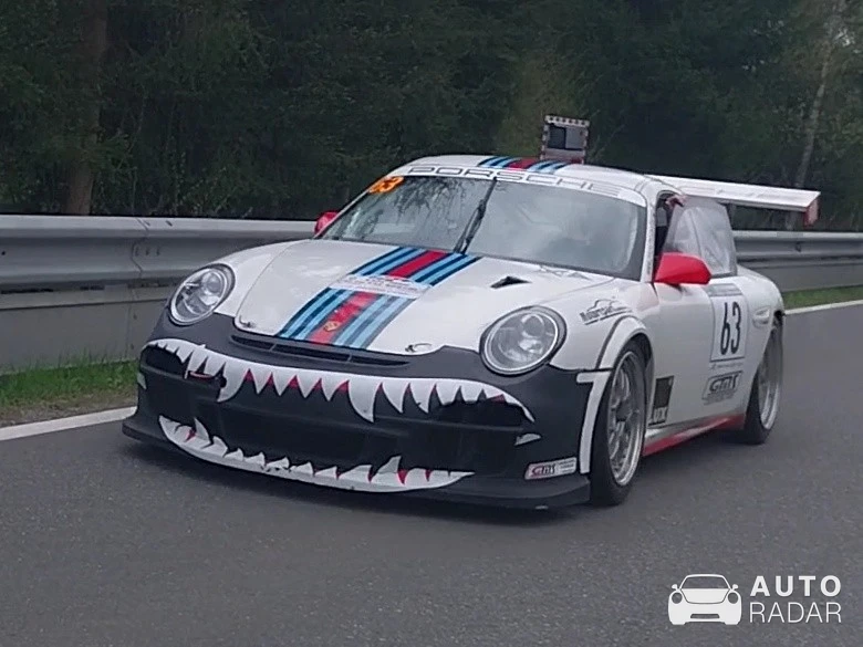 Porsche 997 GT3 Cup spotted in Semriach, Austria