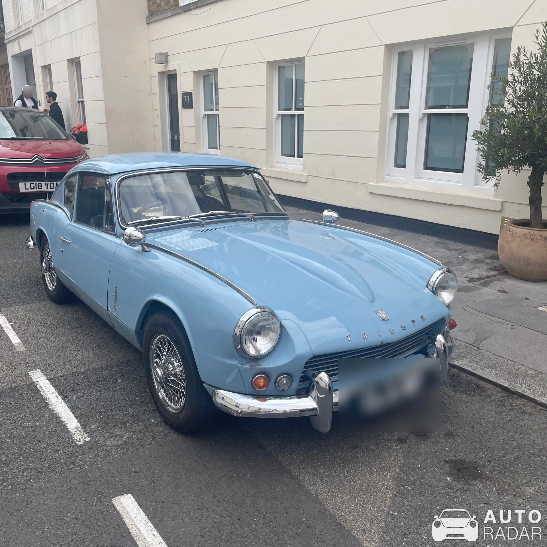 Triumph GT6 spotted in Kensington, United Kingdom