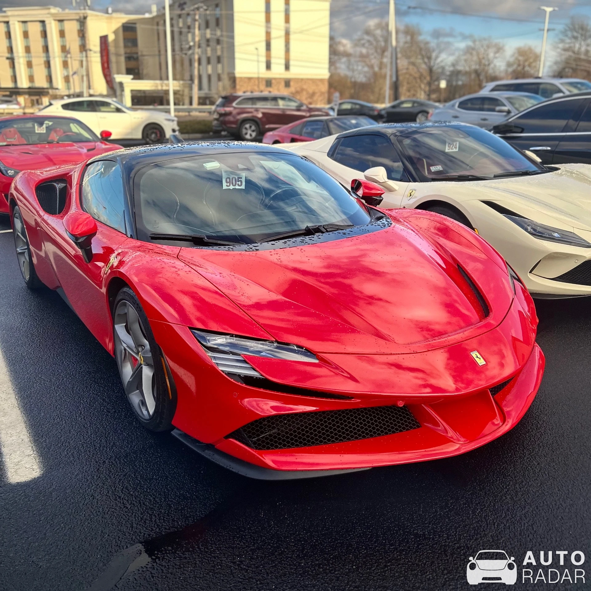 Ferrari SF90 Stradale spotted in Norwood, United States