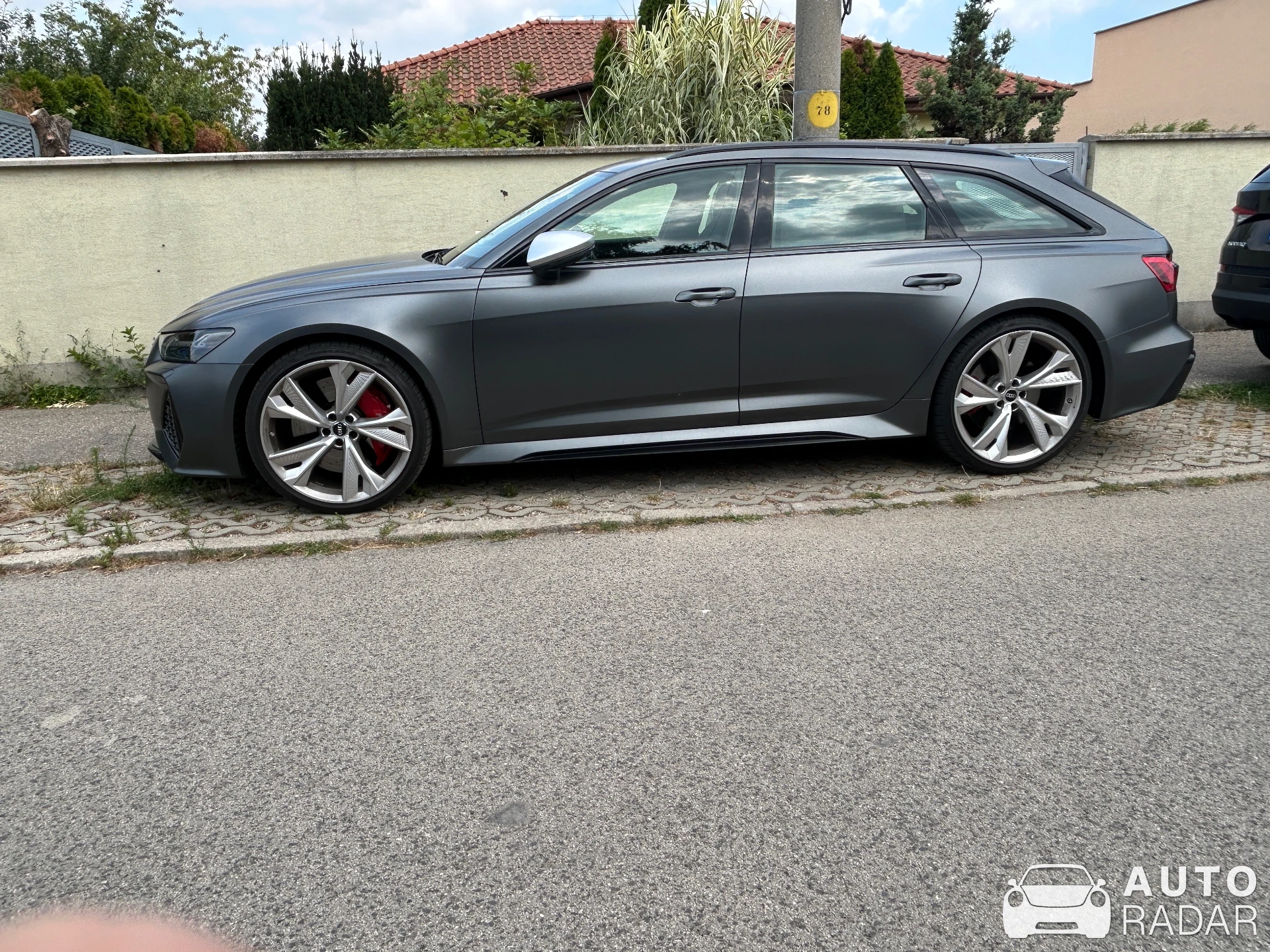 Audi RS6 Avant C8 spotted in Majcichov, Slovensko