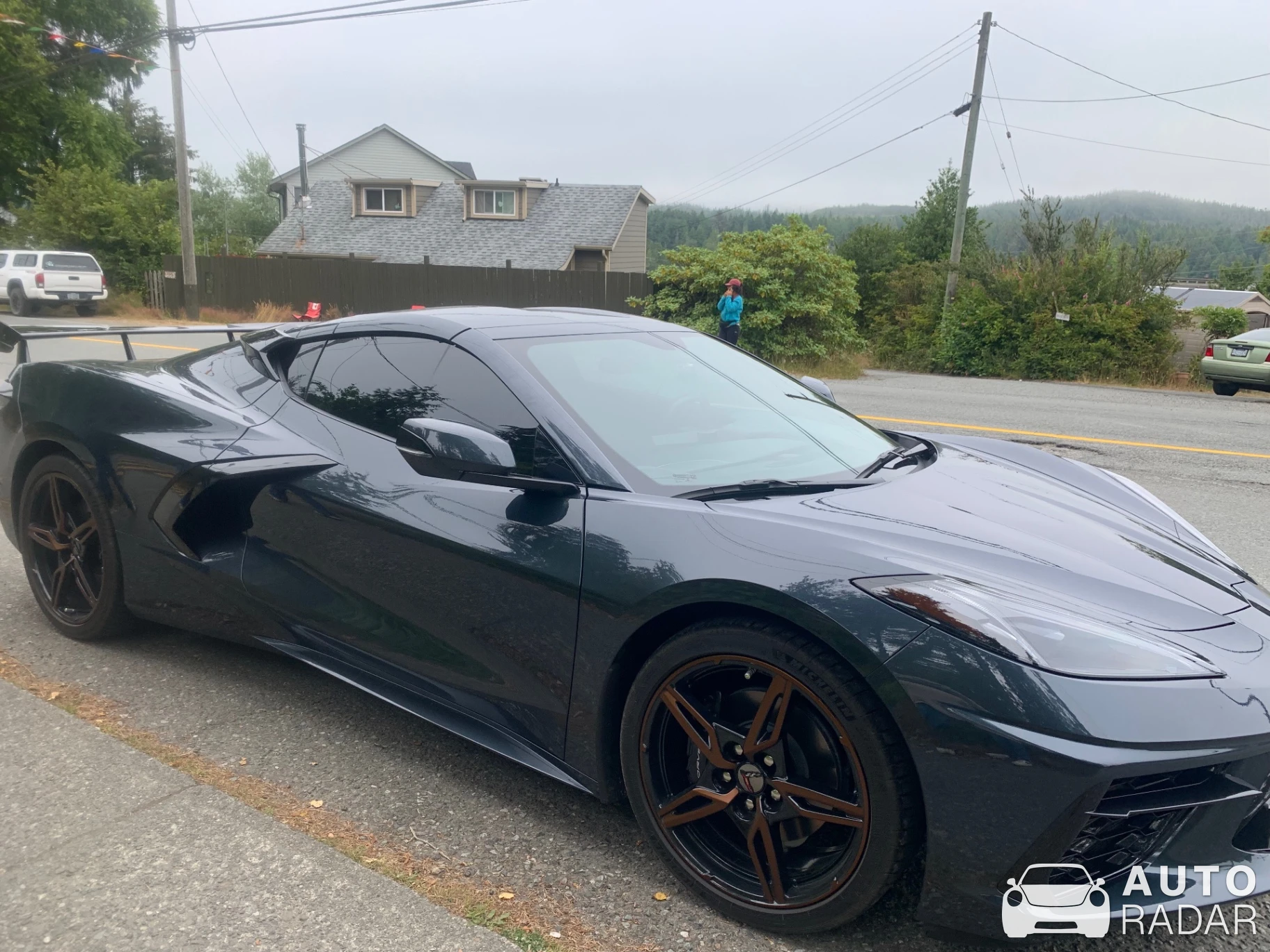Chevrolet Corvette C8 spotted in Ucluelet, Canada