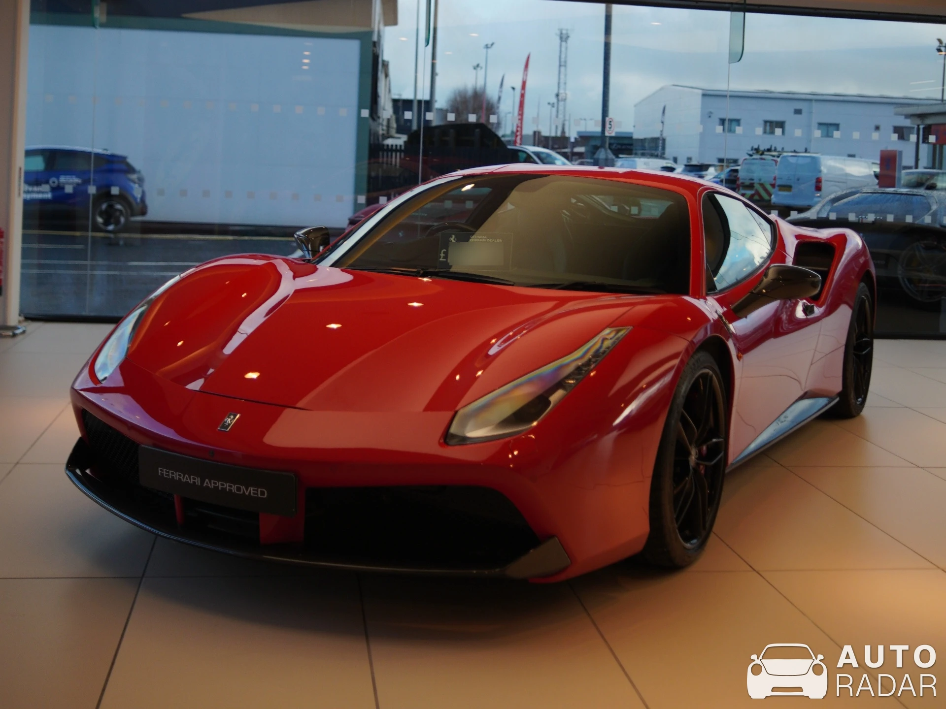 Ferrari 488 GTB spotted in Belfast, United Kingdom