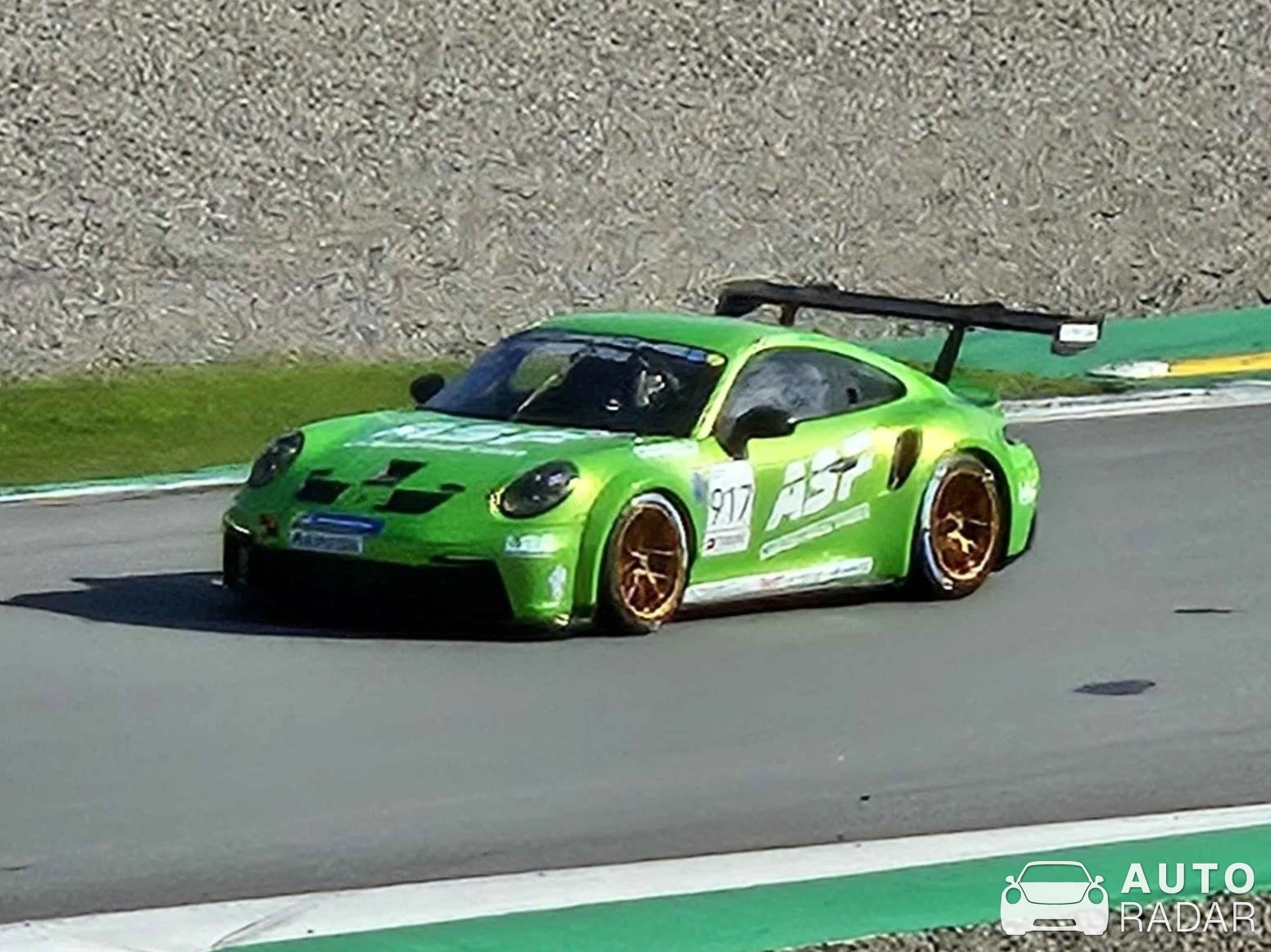 Porsche 992 GT3 Cup spotted in Barcelona, Spain