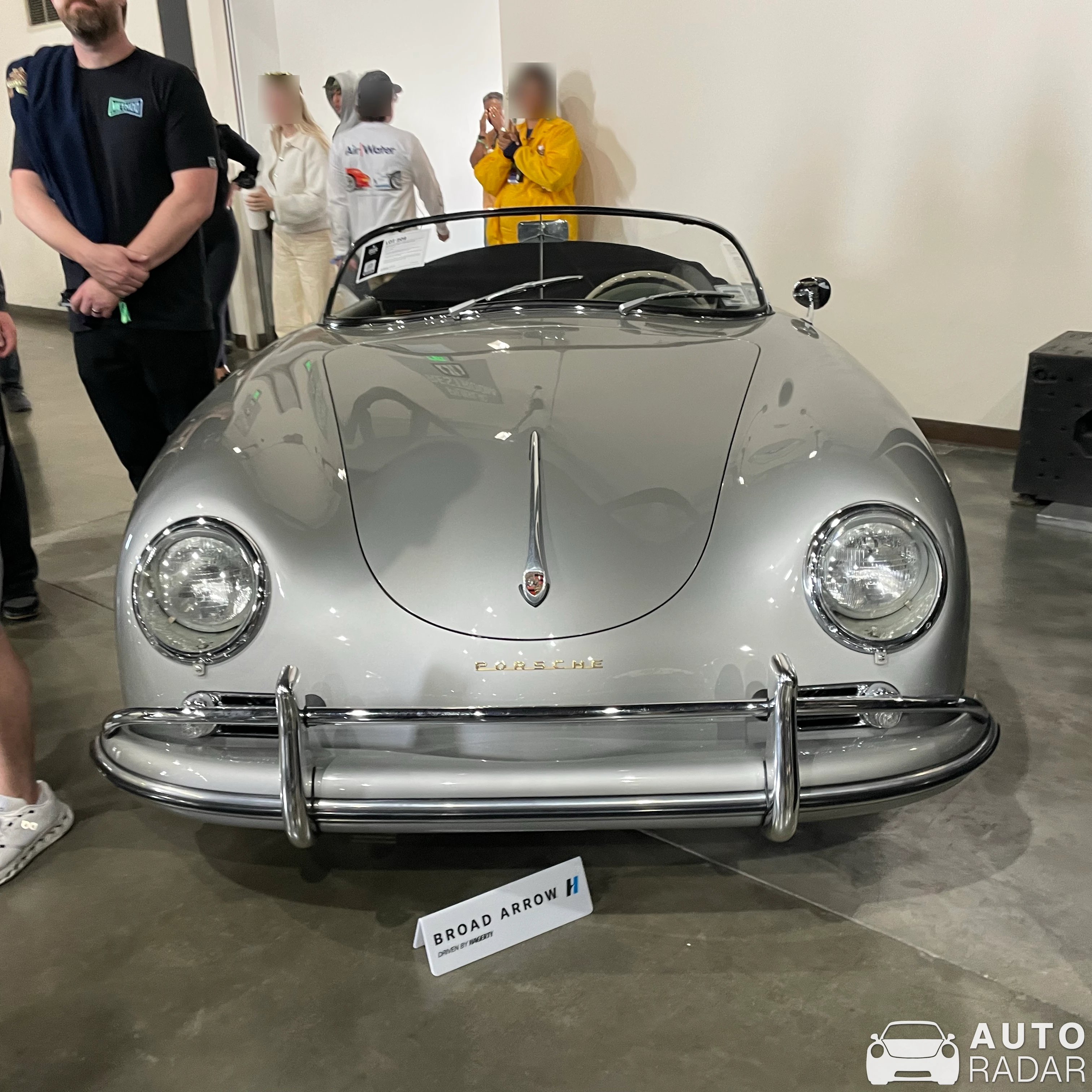 Porsche 356 A Cabriolet spotted in Costa Mesa