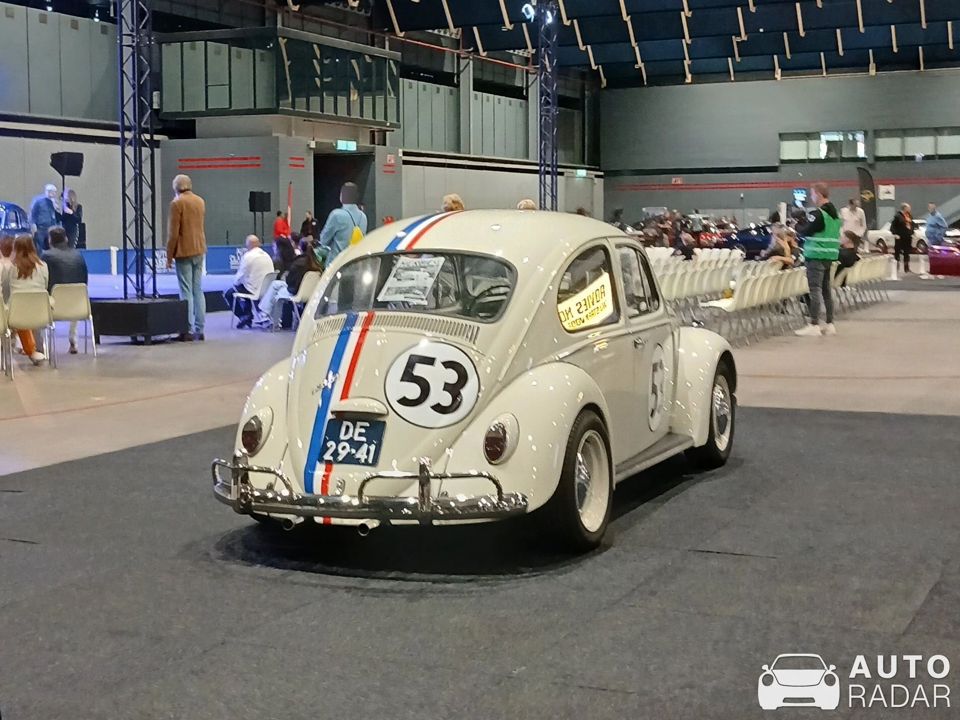Volkswagen Beetle The Love Bug 1968 spotted in Utrecht