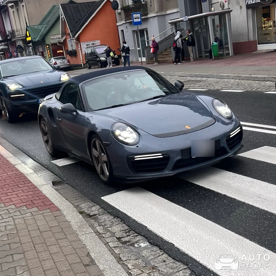 Porsche 991 Turbo S Cabriolet MkII spotted in Krynica-Zdrój, Polska