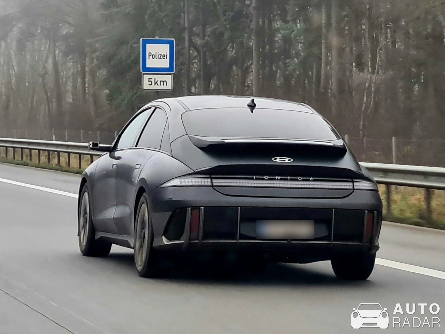 Hyundai Ioniq 6 spotted in Holdorf, Germany