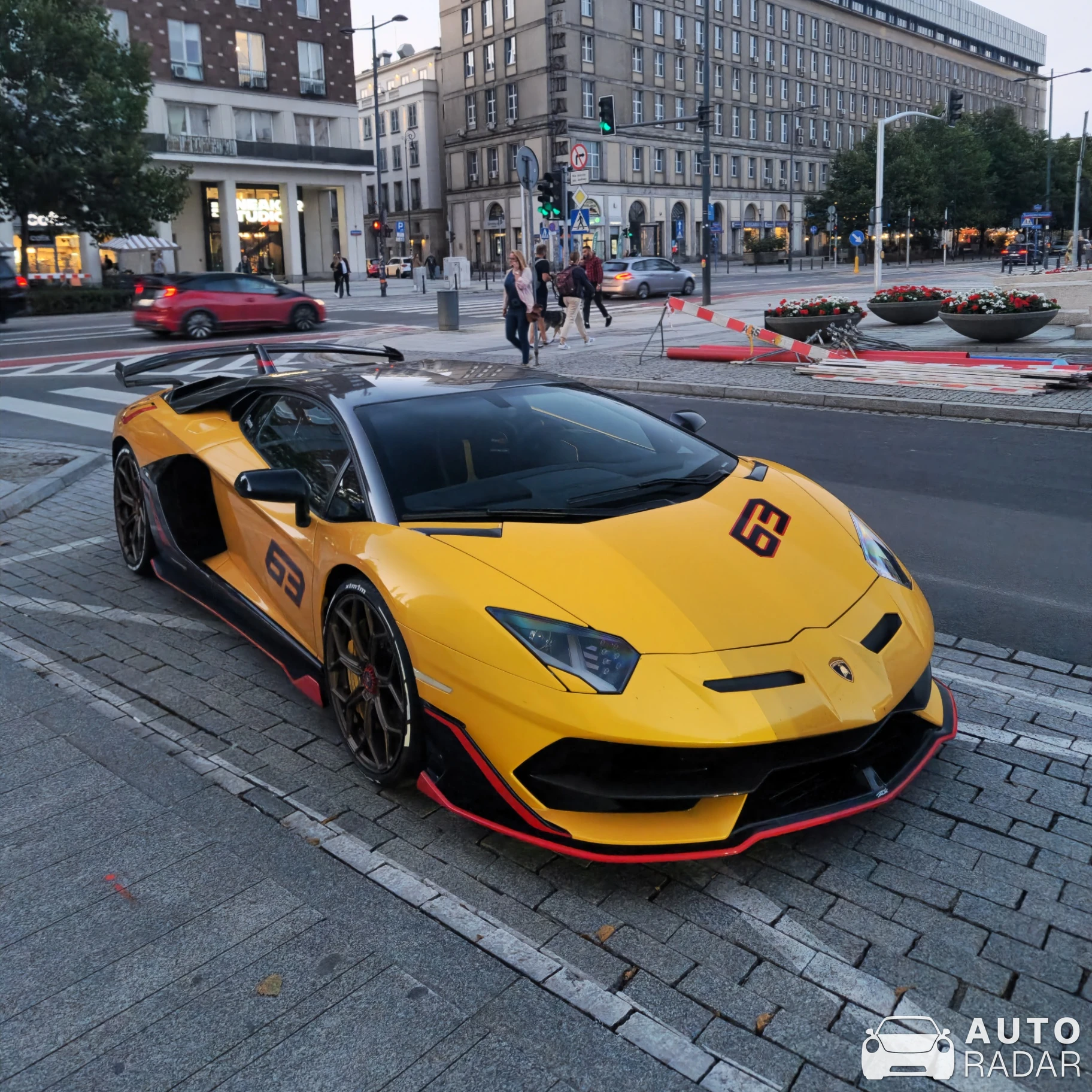 Lamborghini Aventador LP770-4 SVJ spotted in Warszawa, Poland
