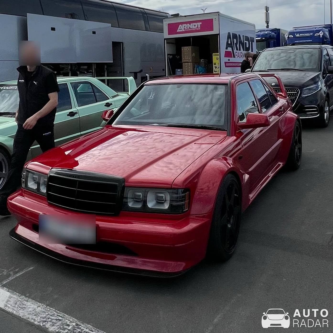 HWA Evo spotted in Nürburg