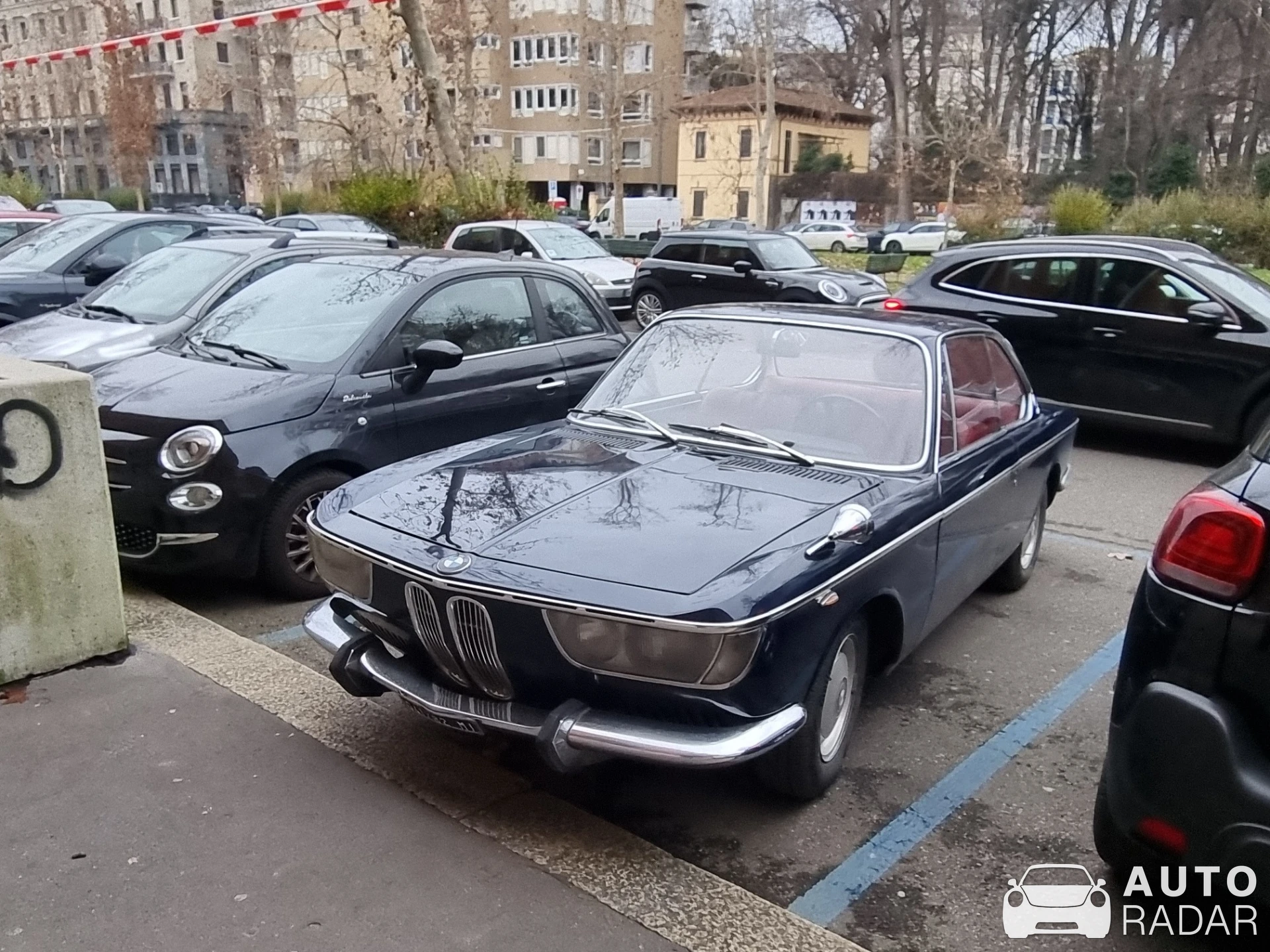BMW 2000 CS spotted in Milano