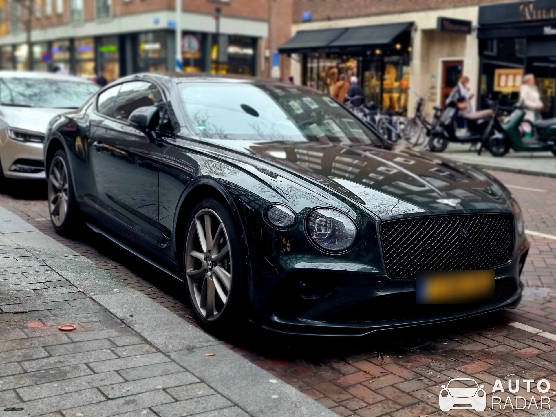 Bentley Continental GT spotted in Rotterdam, Netherlands