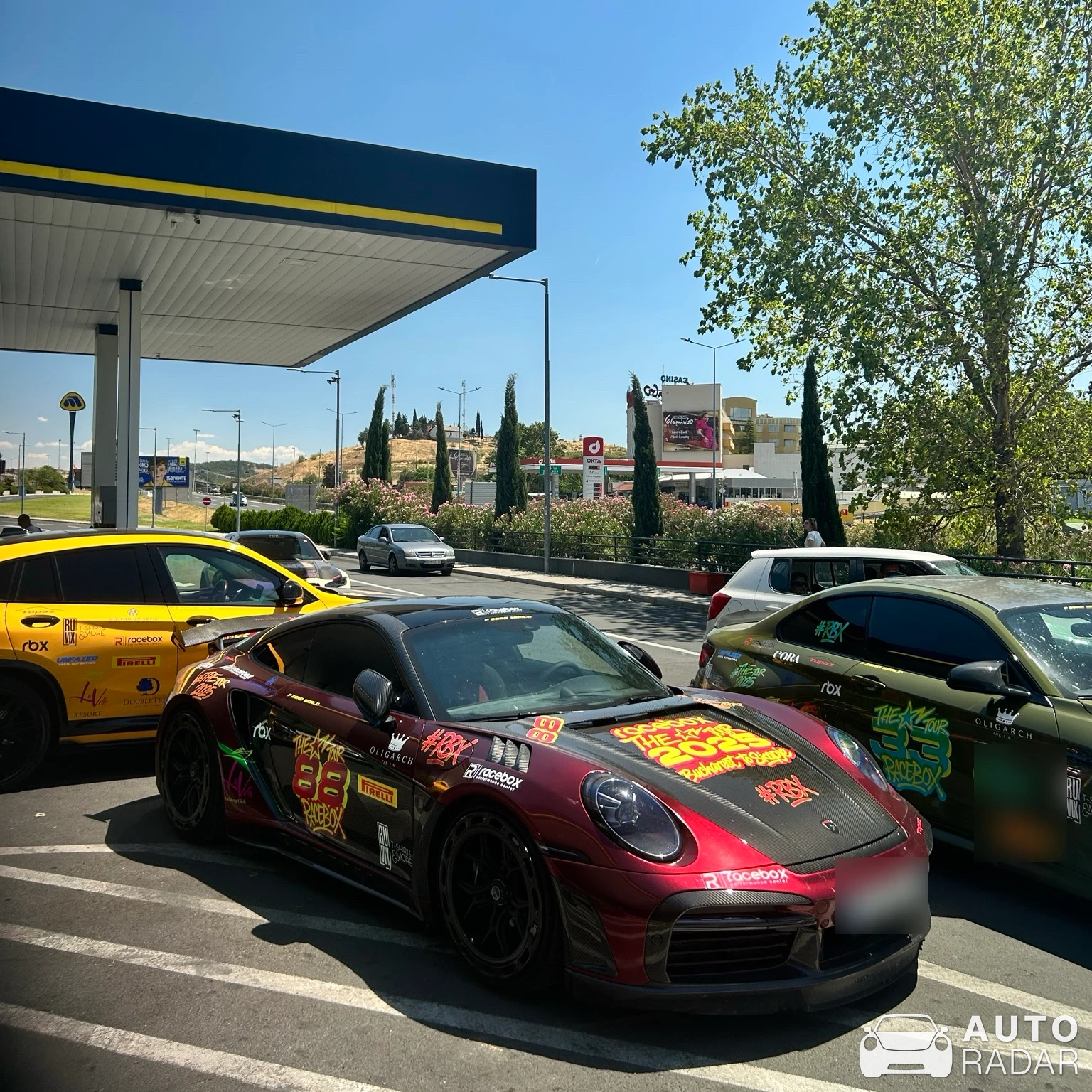 Porsche 992 Turbo S TopCar spotted in Bogorodica, North Macedonia