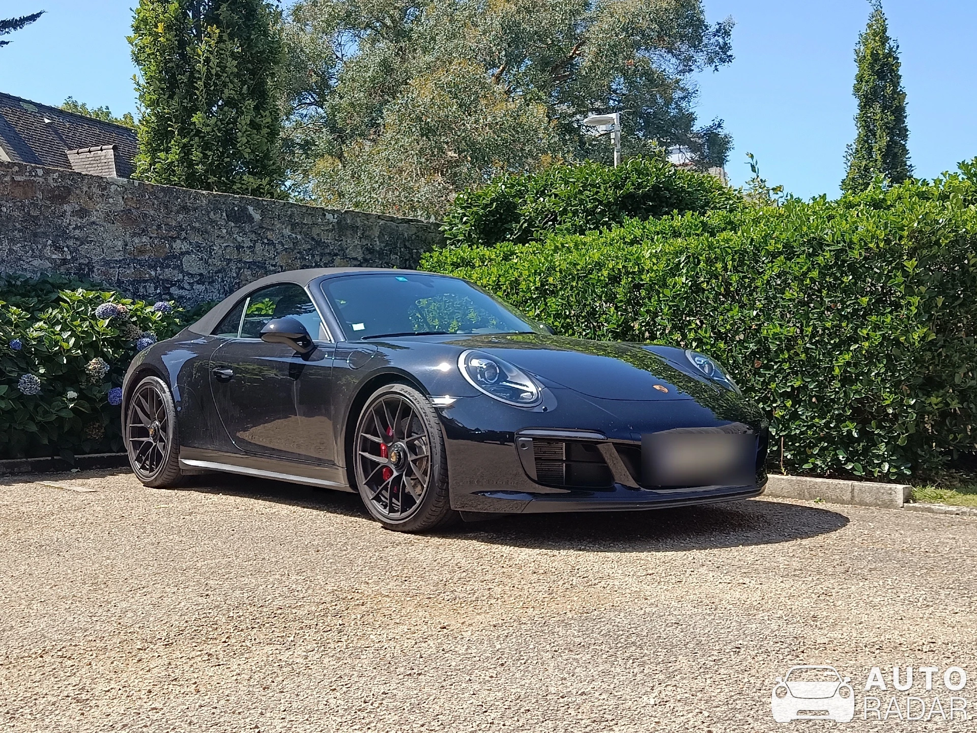 Porsche 991 Carrera 4 GTS Cabriolet MkII spotted in Combrit, France