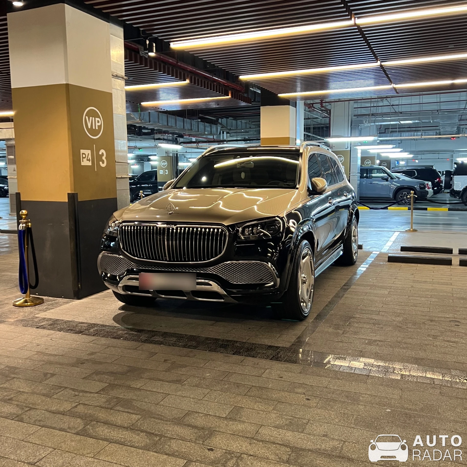 Mercedes-Maybach GLS 600 spotted in Abu Dhabi, United Arab Emirates