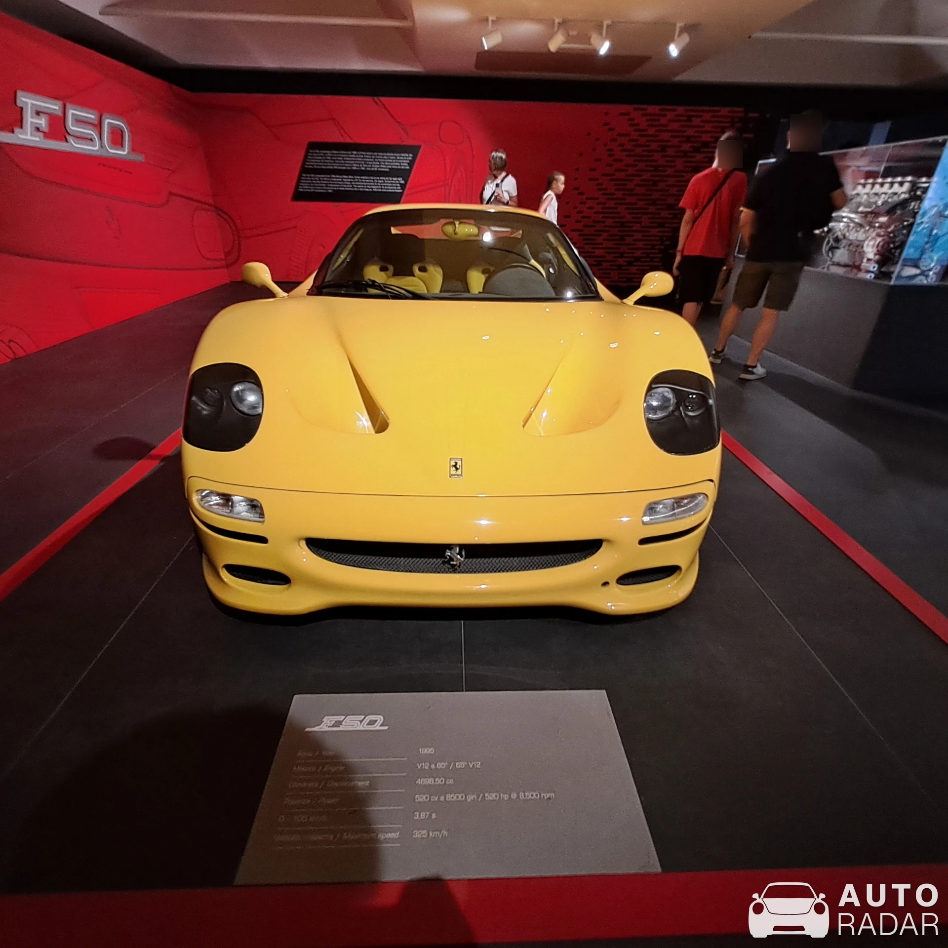 Ferrari F50 spotted in Maranello, Italy