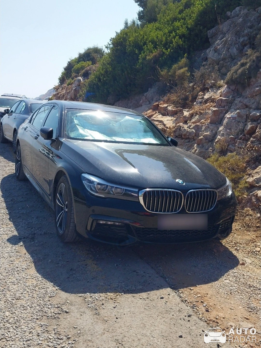 BMW 740 Le spotted in Datça, Türkiye
