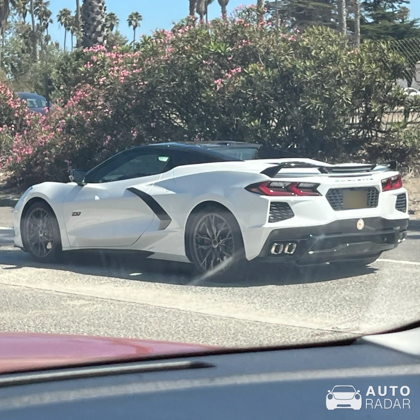 Chevrolet Corvette C8 70th Anniversary Edition spotted in Ventura