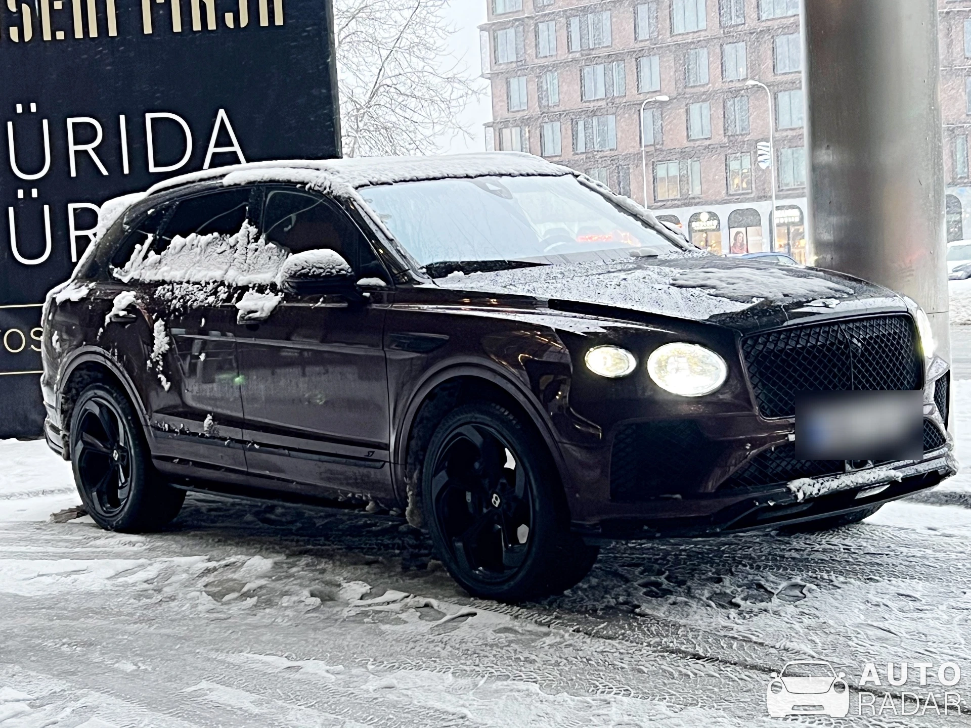 Bentley Bentayga V8 S 2022 spotted in Tallinn, Estonia