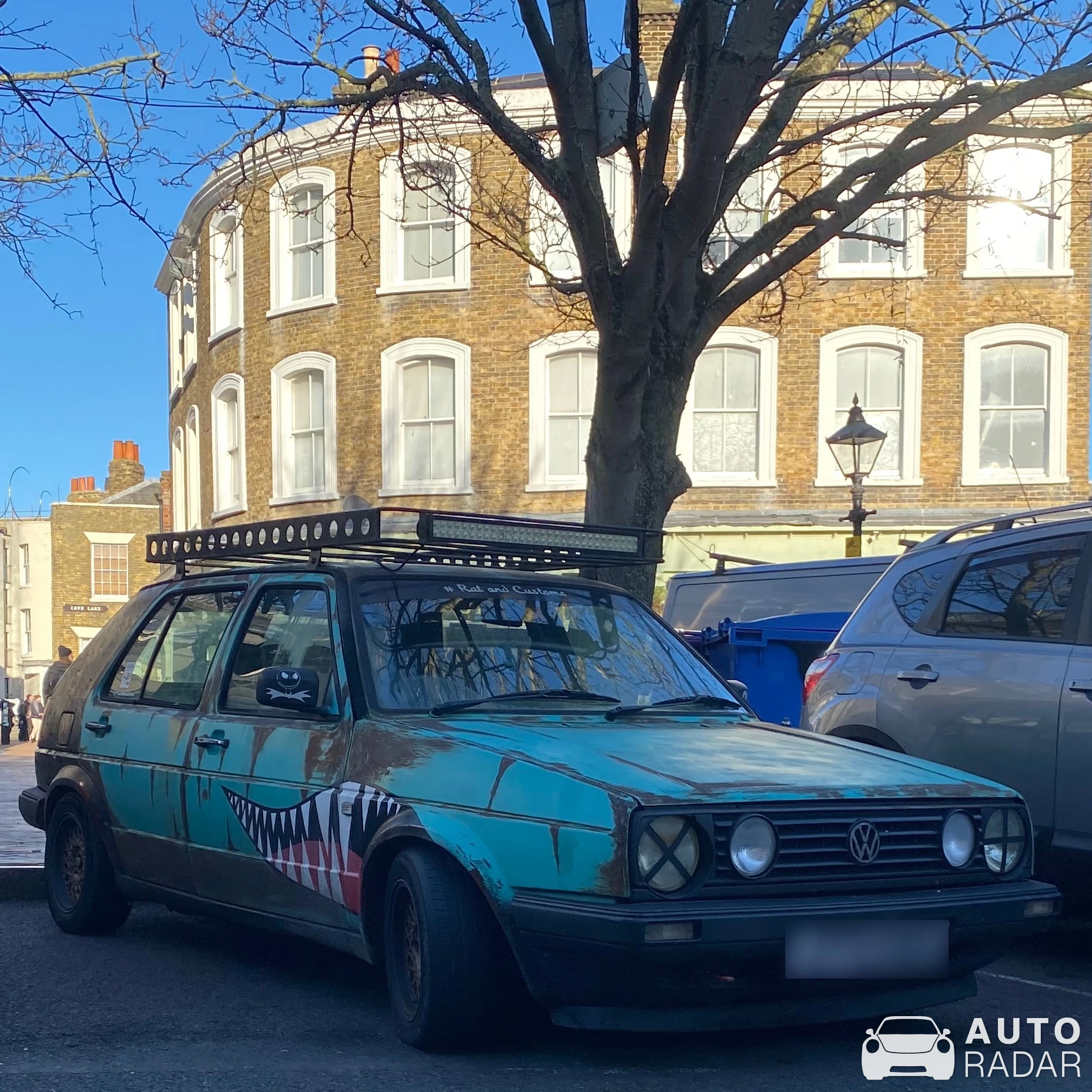 Volkswagen Golf Mk2 spotted in Kent, United Kingdom