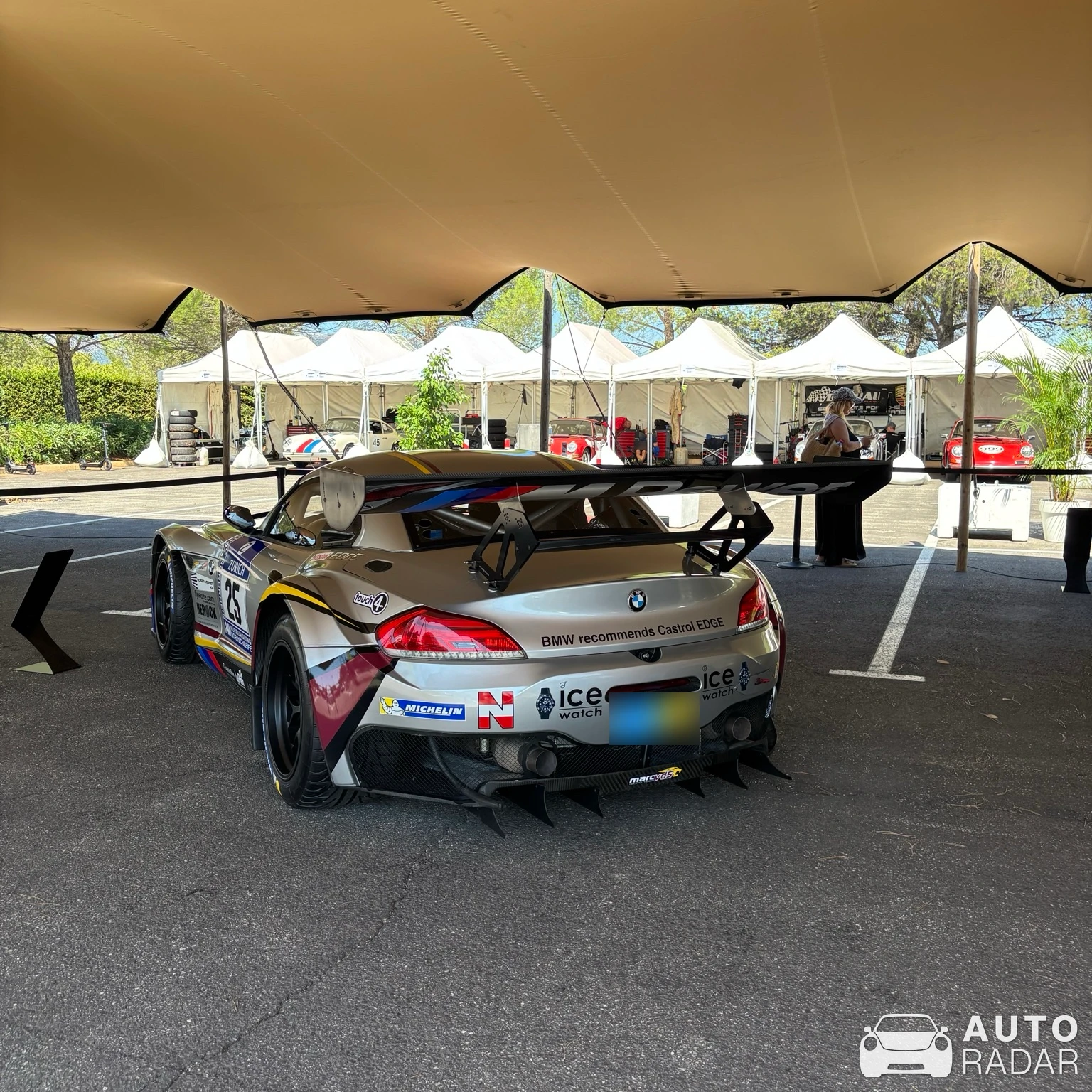 BMW Z4 GTE spotted in Le Castellet