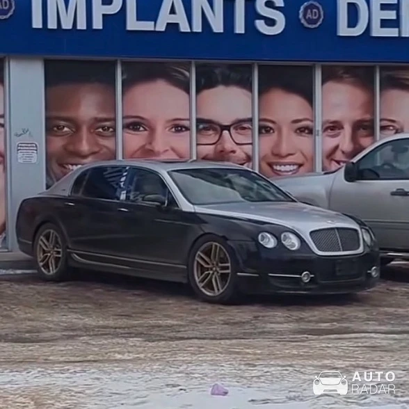 Bentley Continental Flying Spur spotted in Calgary, Canada