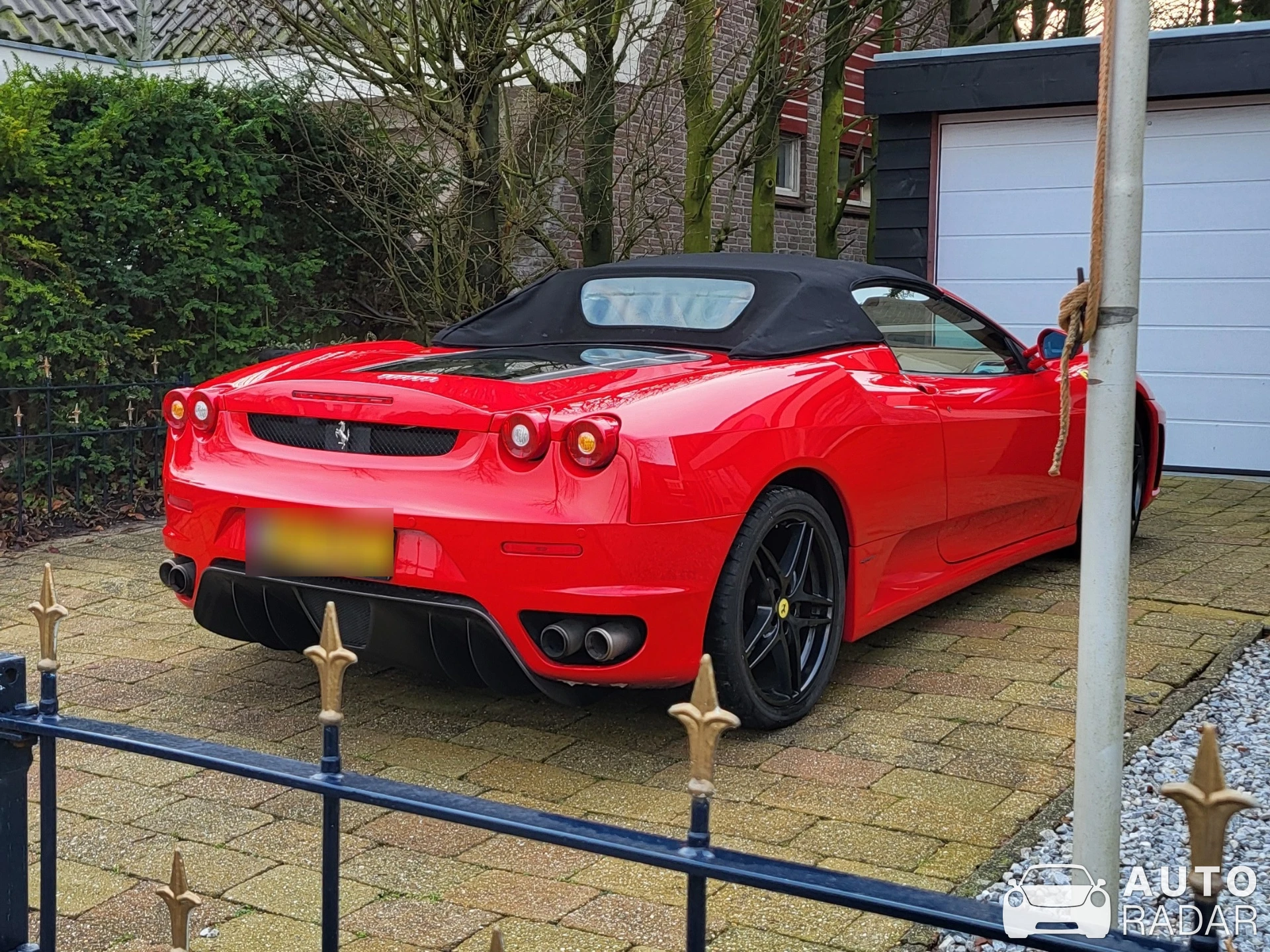 Ferrari F430 Spider spotted in Heerhugowaard, Netherlands