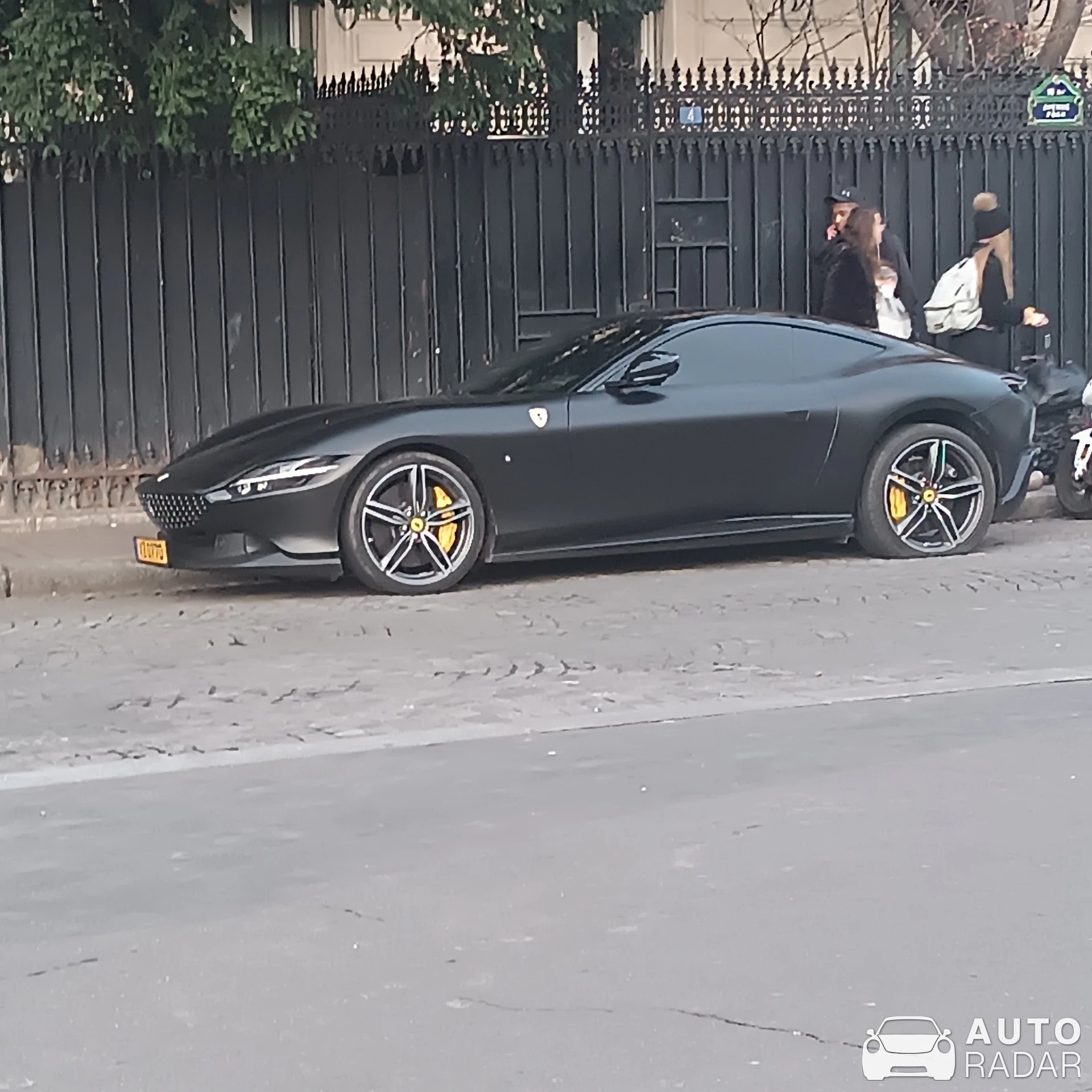 Ferrari Roma spotted in Paris, Francja