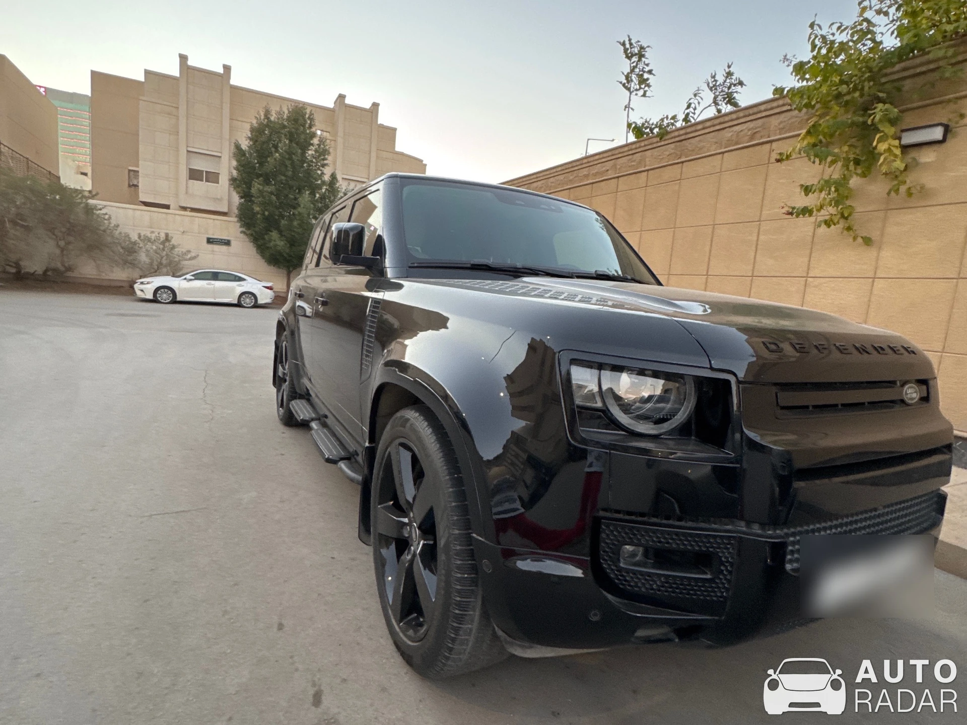 Land Rover Defender 130 spotted in Riyadh, Saudi Arabia