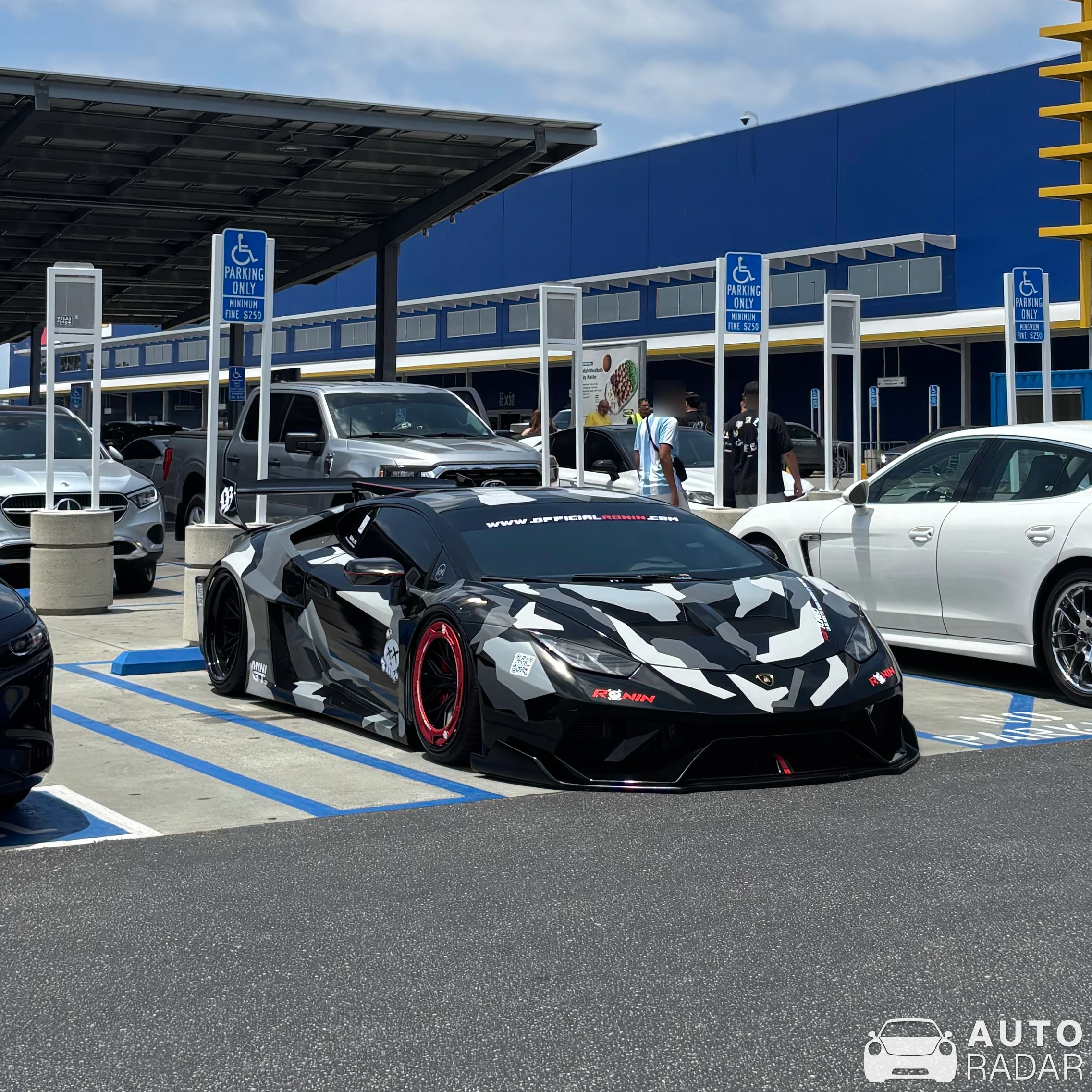 Lamborghini Huracán LP610-4 Liberty Walk LB Performance spotted in Costa Mesa