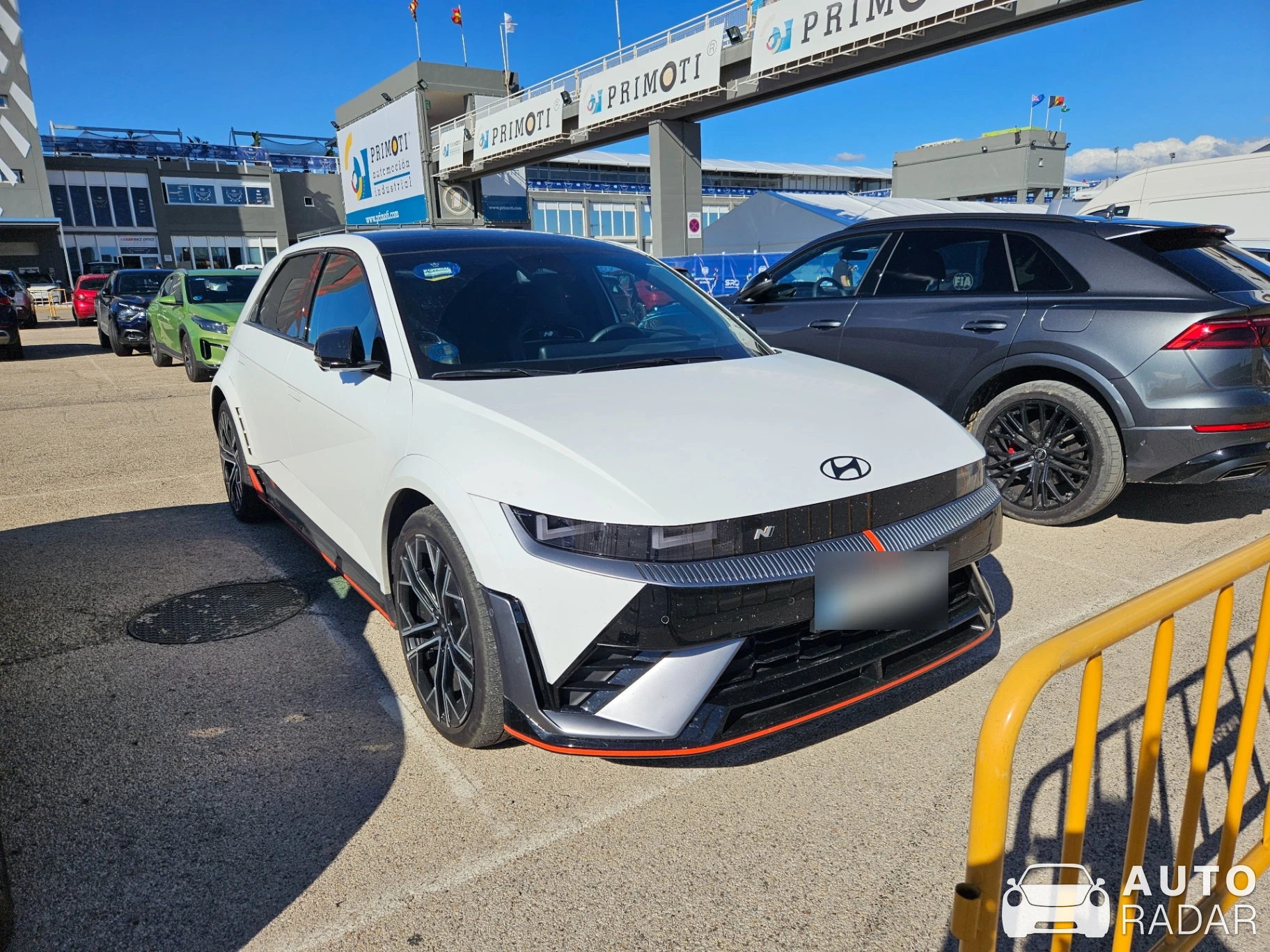 Hyundai Ioniq 5 N spotted in Cheste, Spain