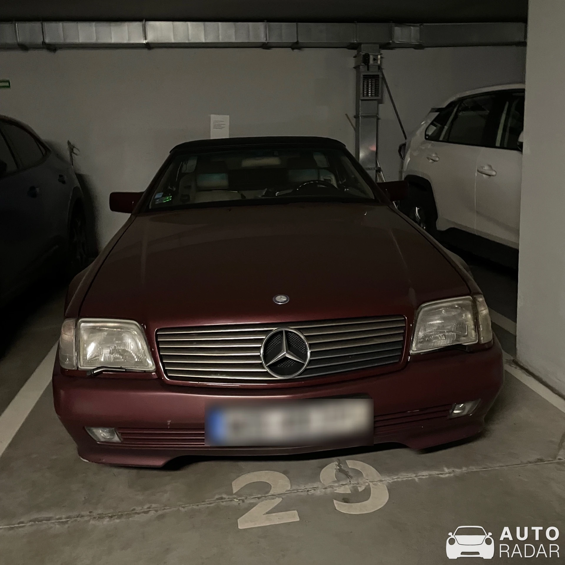 Mercedes-Benz SL 70 AMG R129 spotted in Warszawa, Polska