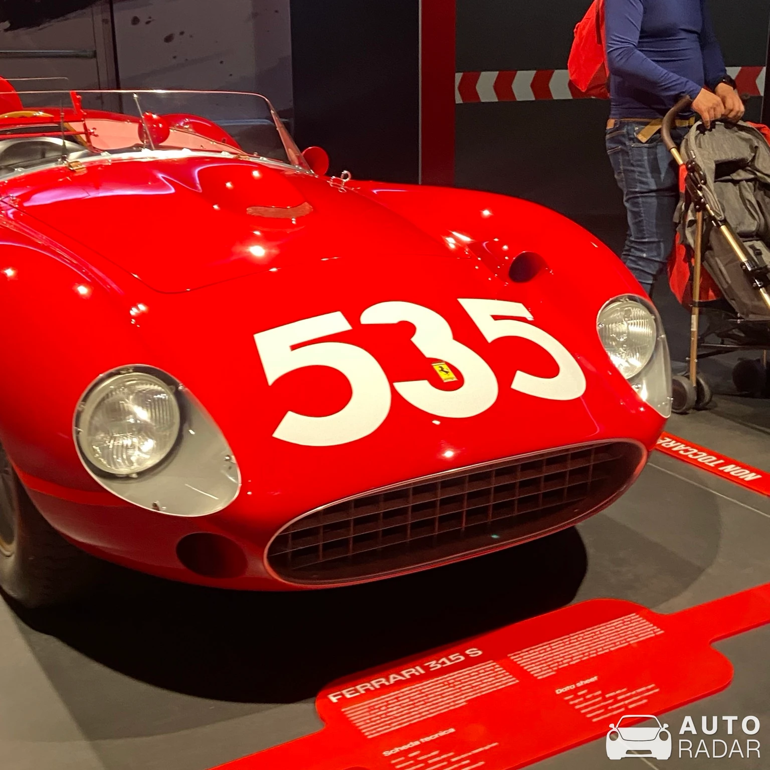 Ferrari 315 S spotted in Maranello