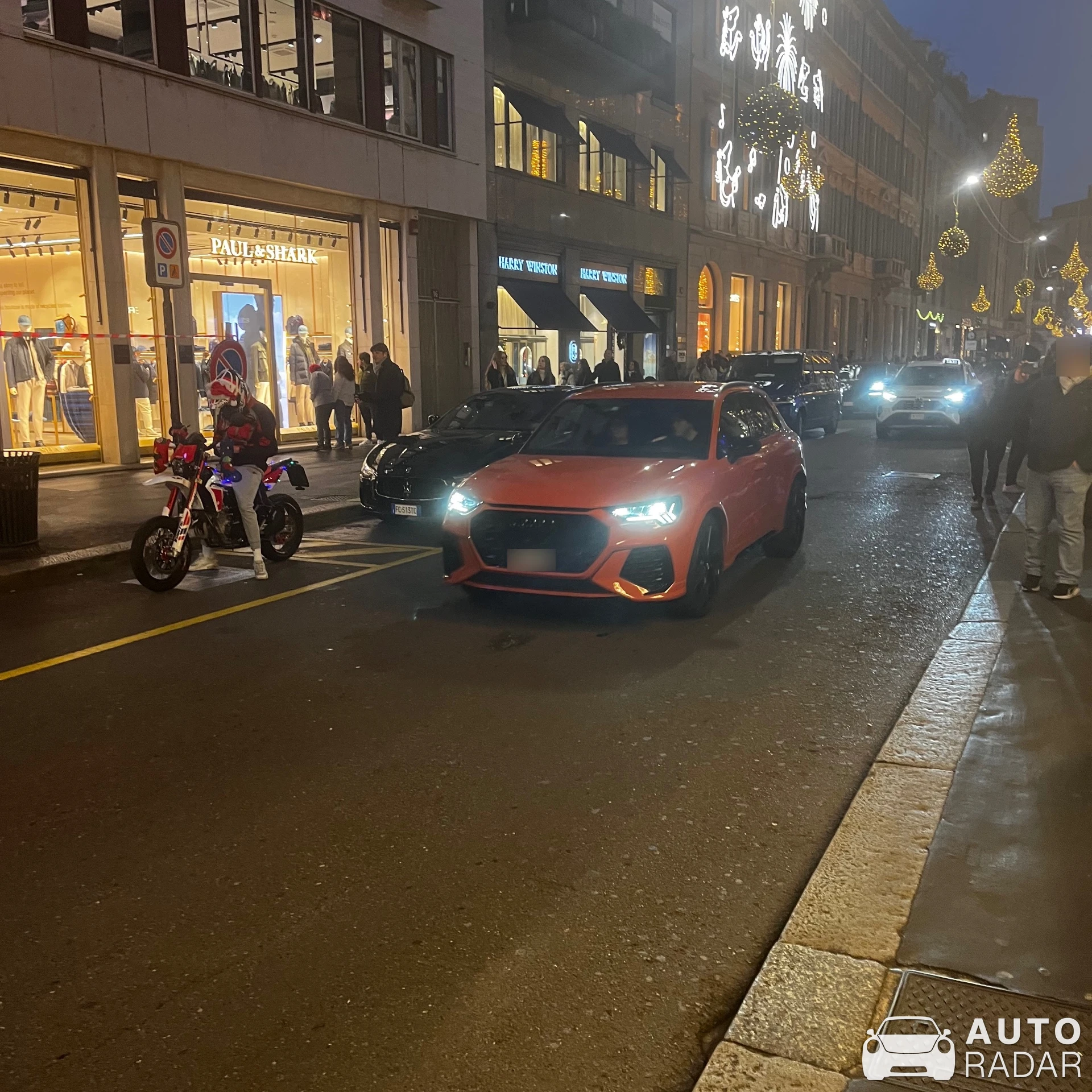 Audi RS Q3 spotted in Milano, Italy
