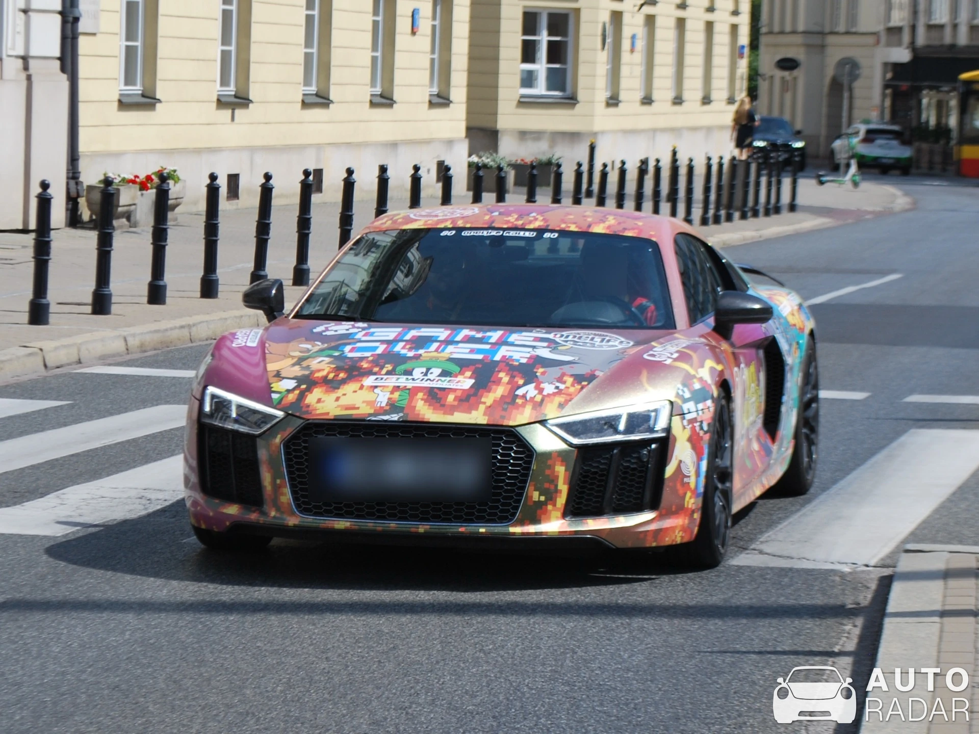 Audi R8 V10 Plus 2015 spotted in Warszawa, Poland