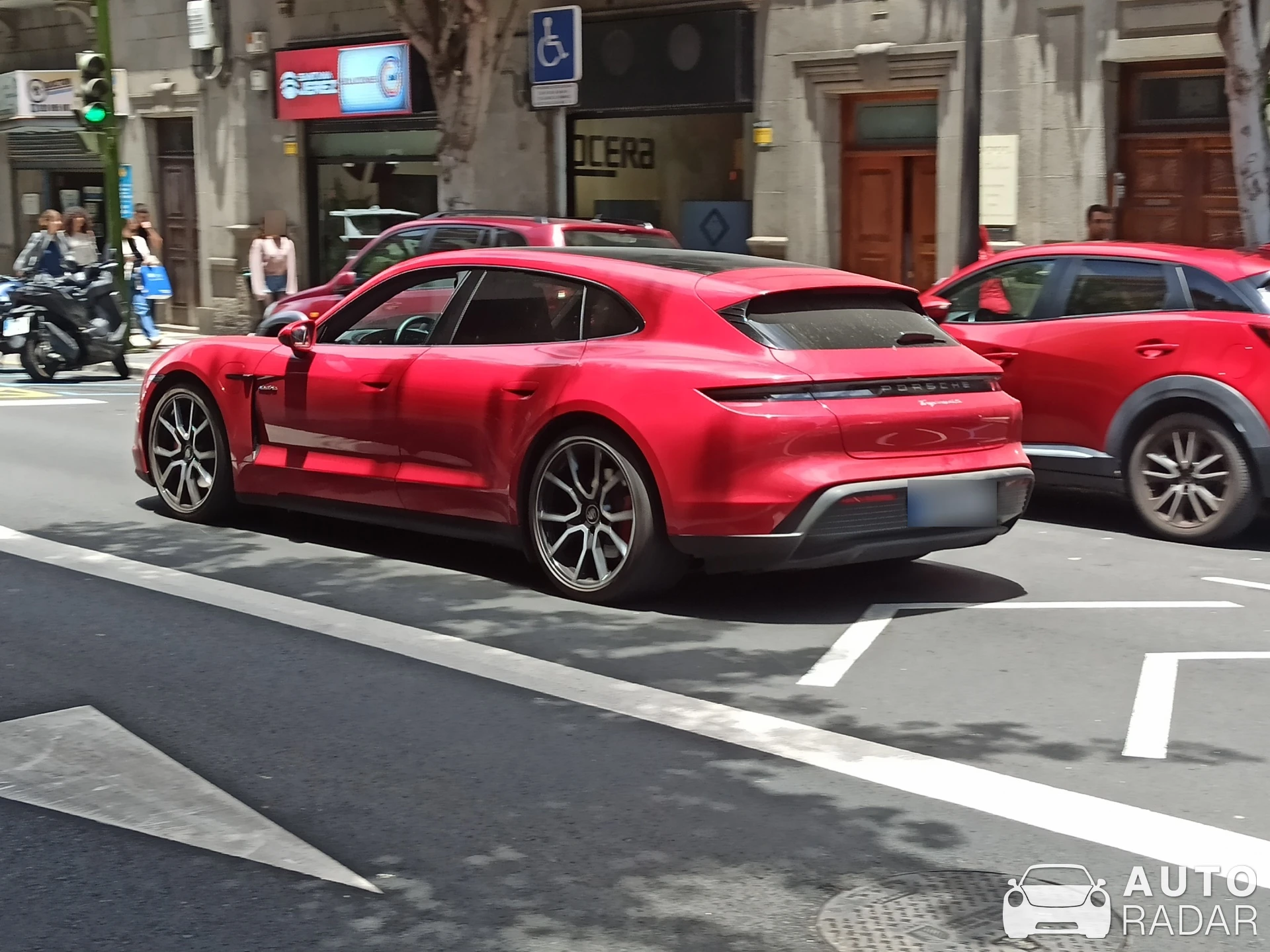 Porsche Taycan GTS spotted