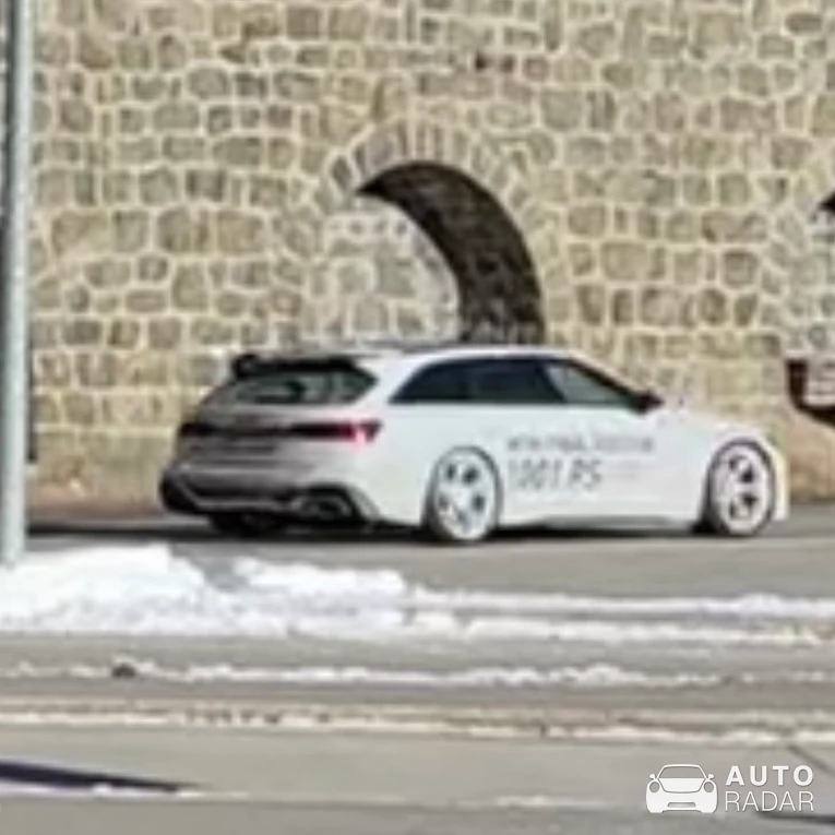 Audi MTM RS6 Avant C8 Final Edition spotted in Sankt Moritz