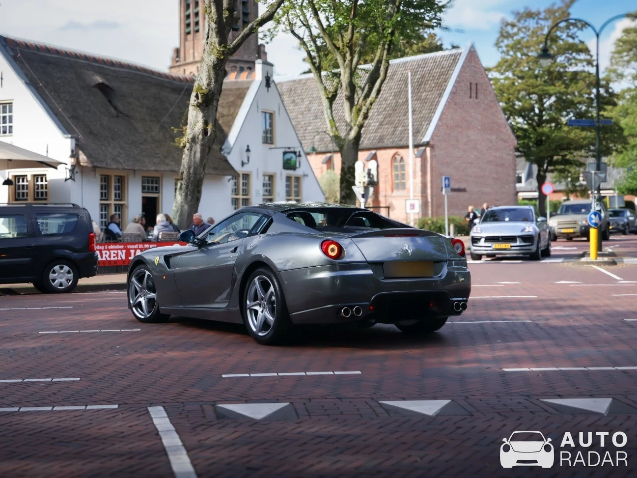 Ferrari 599 GTB Fiorano spotted in Laren, Netherlands
