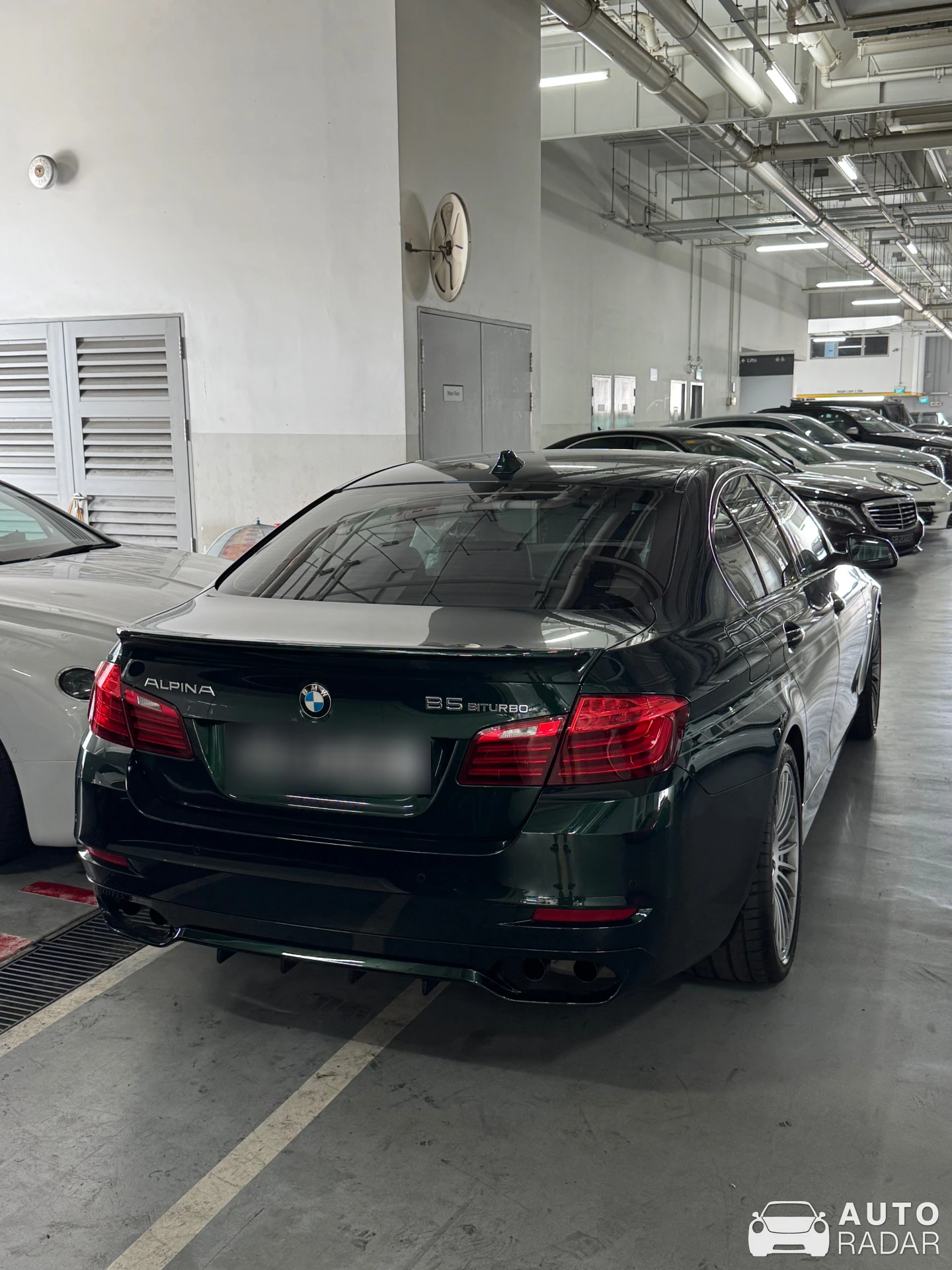 Alpina B5 BiTurbo 50 Anniversary Edition spotted in Singapore