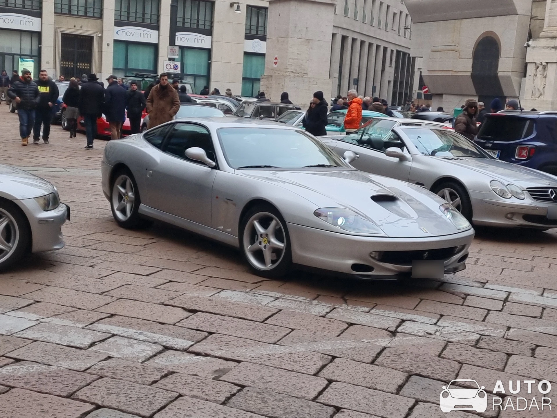 Ferrari 550 Maranello spotted in Milano, Italy