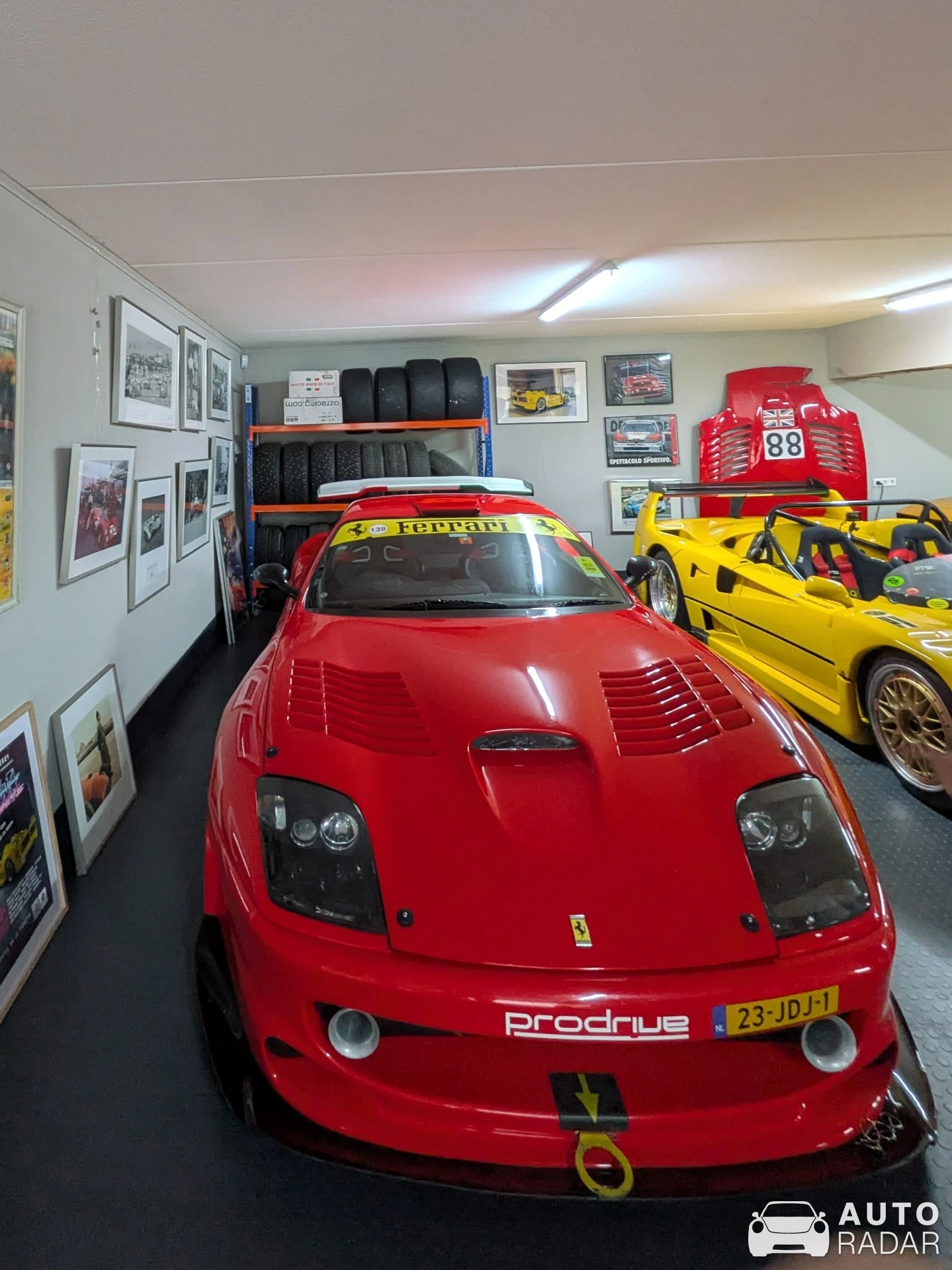 Ferrari 550 Maranello Le Mans GTS spotted in Helmond