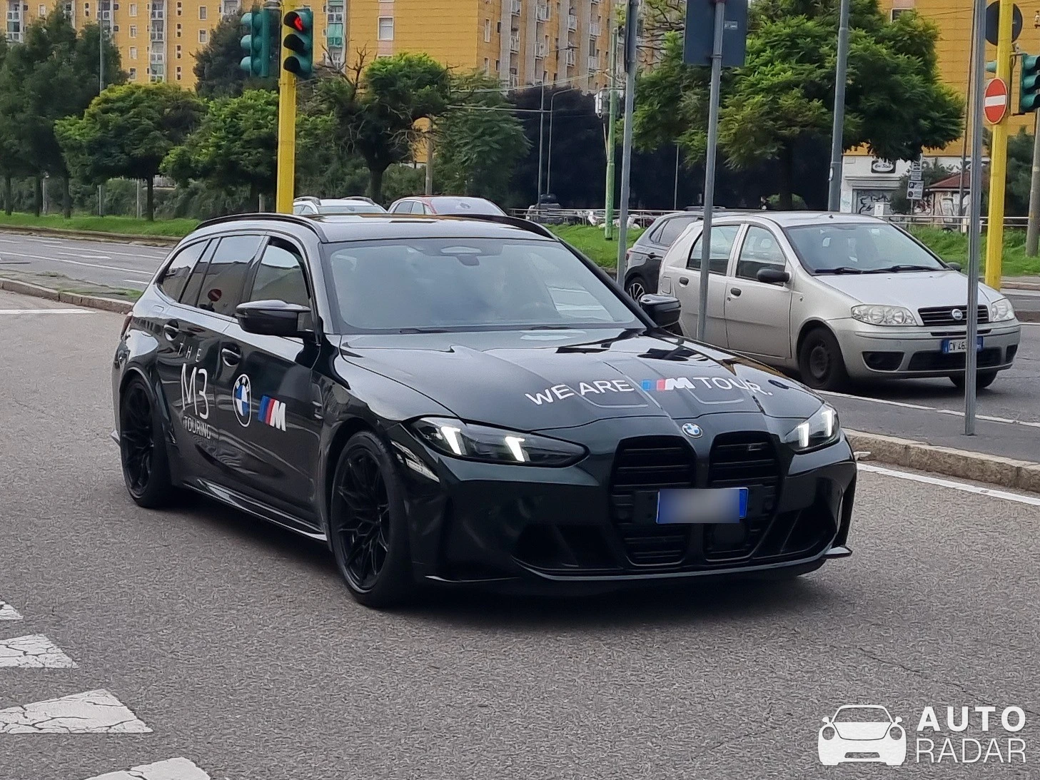 BMW M3 G81 Touring Competition spotted in Città metropolitana di Milano, Italia
