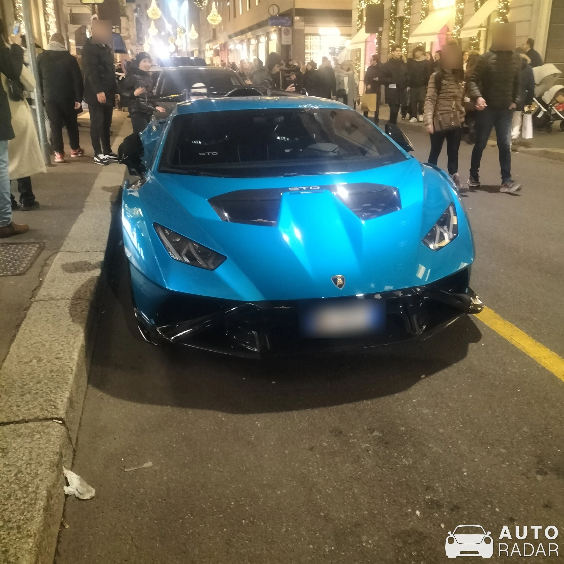 Lamborghini Huracán LP640-2 STO spotted in Milano, Italy