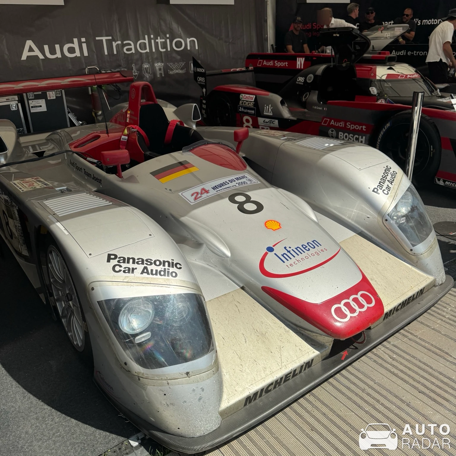 Audi R8 LMP spotted in Chichester