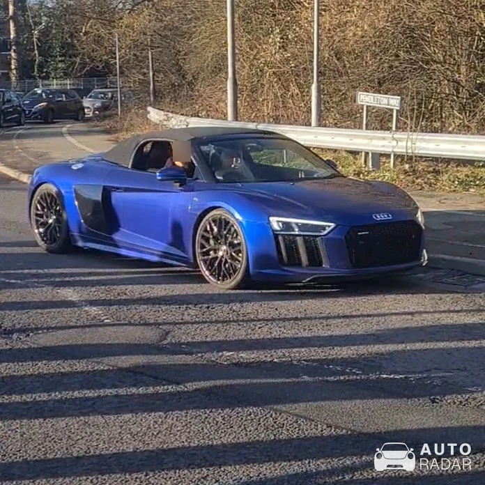 Audi R8 V10 Spyder spotted in Alderley Edge, United Kingdom