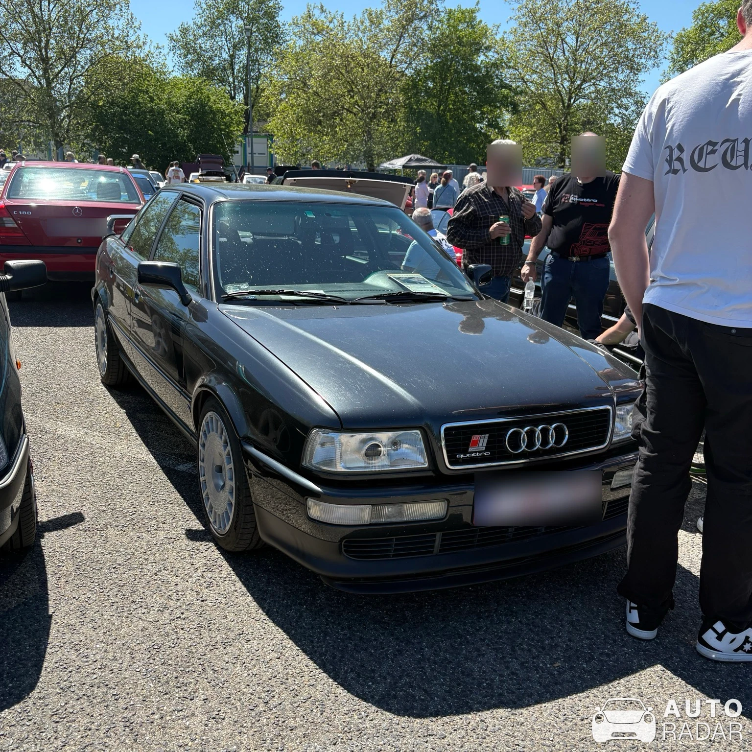 Audi S2 Coupe Quattro spotted in Neuwied