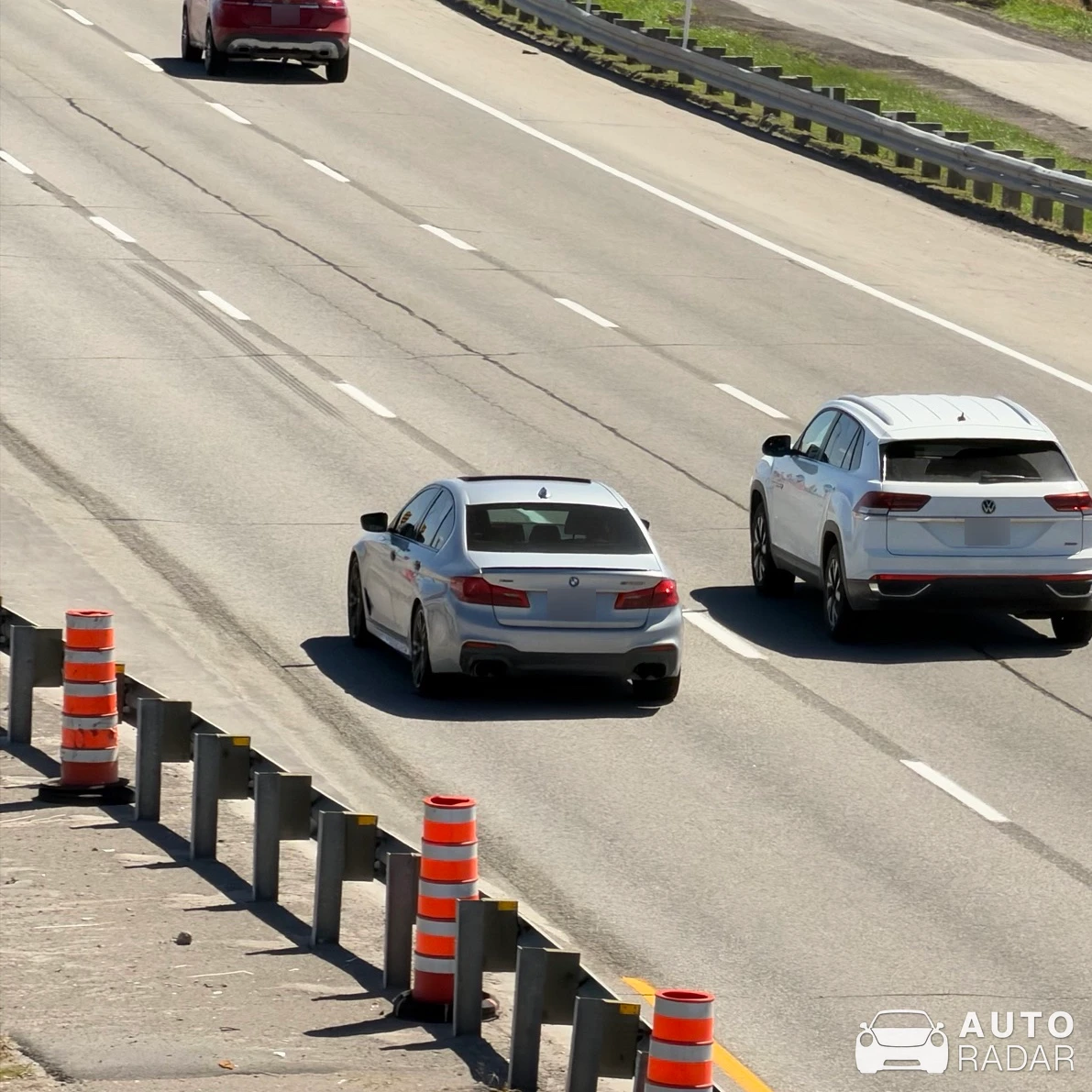 BMW 5 Series M550i G30 spotted in Terrebonne