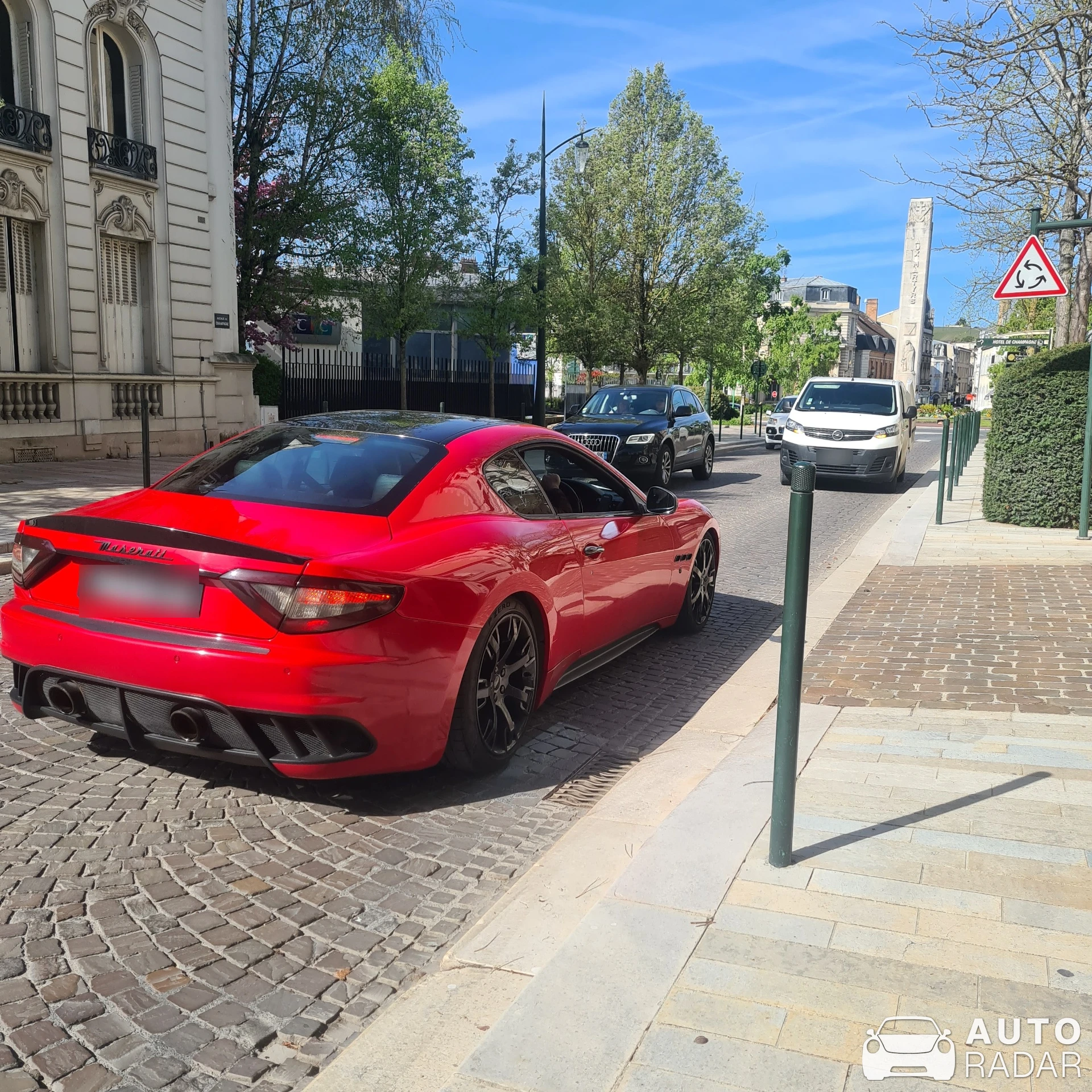Maserati GranTurismo MC Stradale Novitec Tridente spotted in Épernay