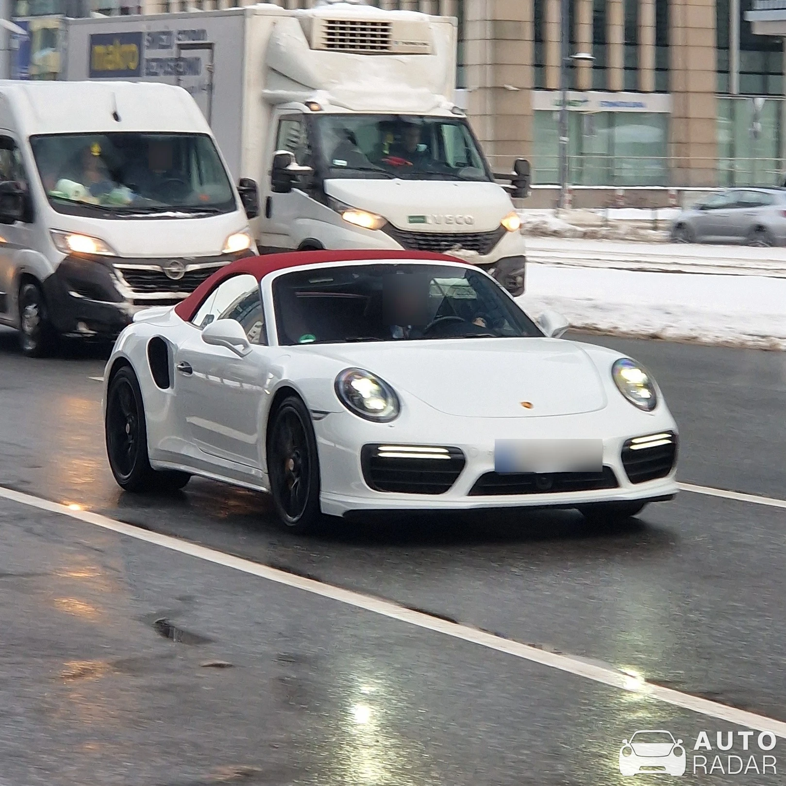Porsche 991 Turbo S Cabriolet MkII spotted in Warszawa, Poland