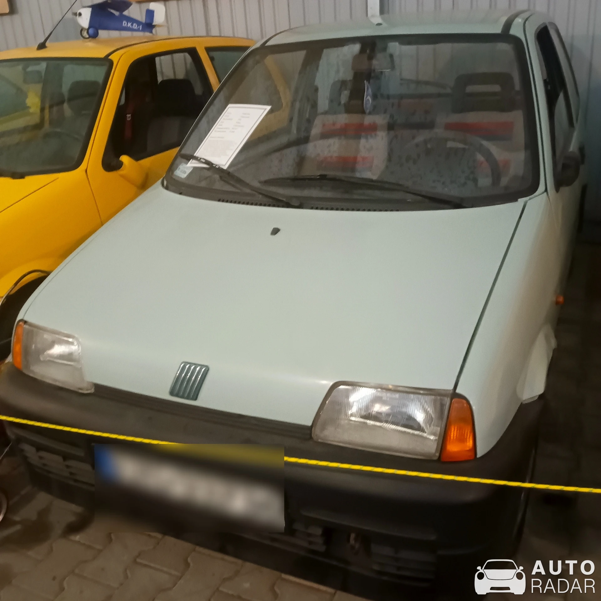 Fiat Cinquecento spotted in Nieborów