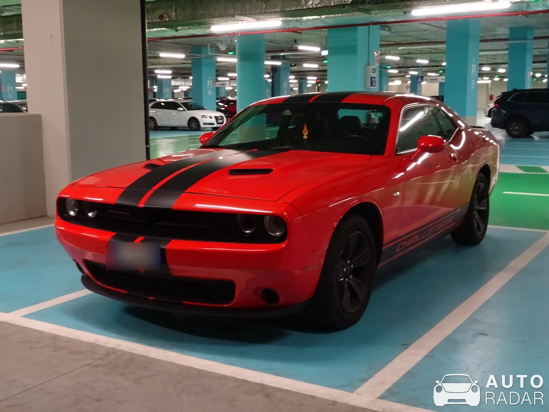 Dodge Challenger spotted in Città metropolitana di Milano, Italy
